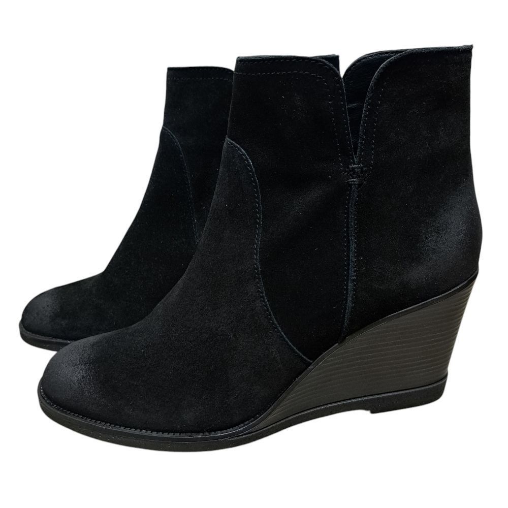Kenneth Cole Kenneth Cole Reaction Dot-Ation Leather Suede Wedge Ankle Bo Size US 11 / IT 41 - 12 Thumbnail