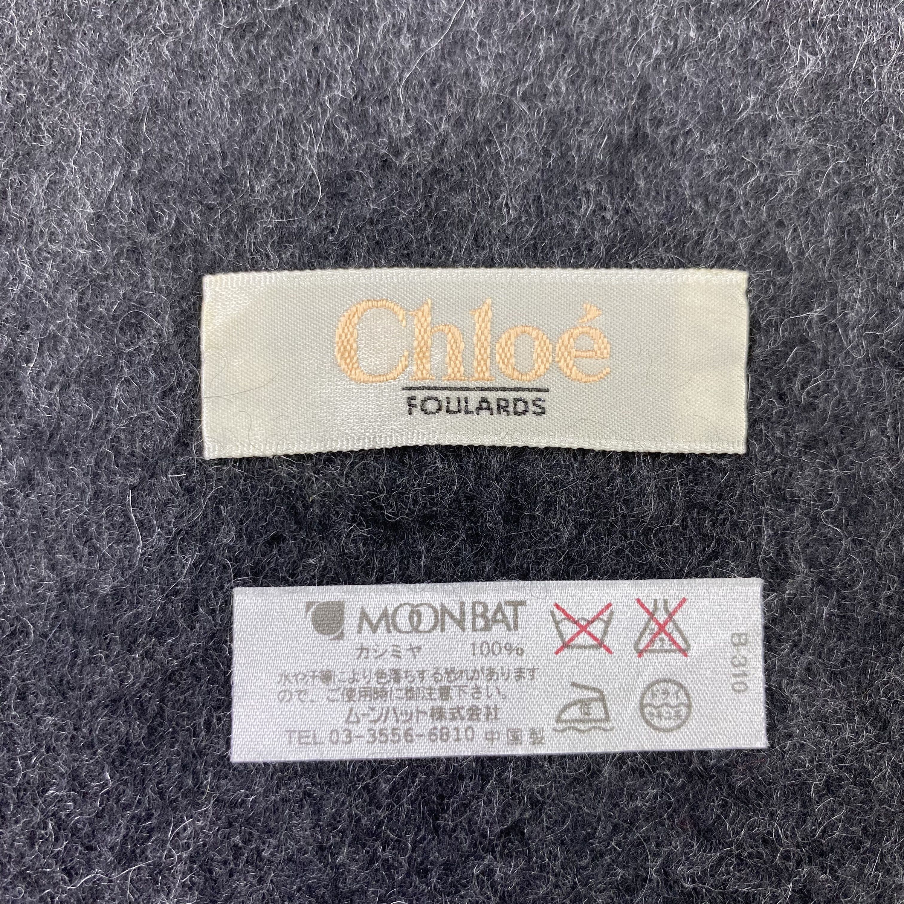 Chloe Chloe Cashmere Muffler / Scarf / Neckwear - T1327 Size ONE SIZE - 6 Thumbnail
