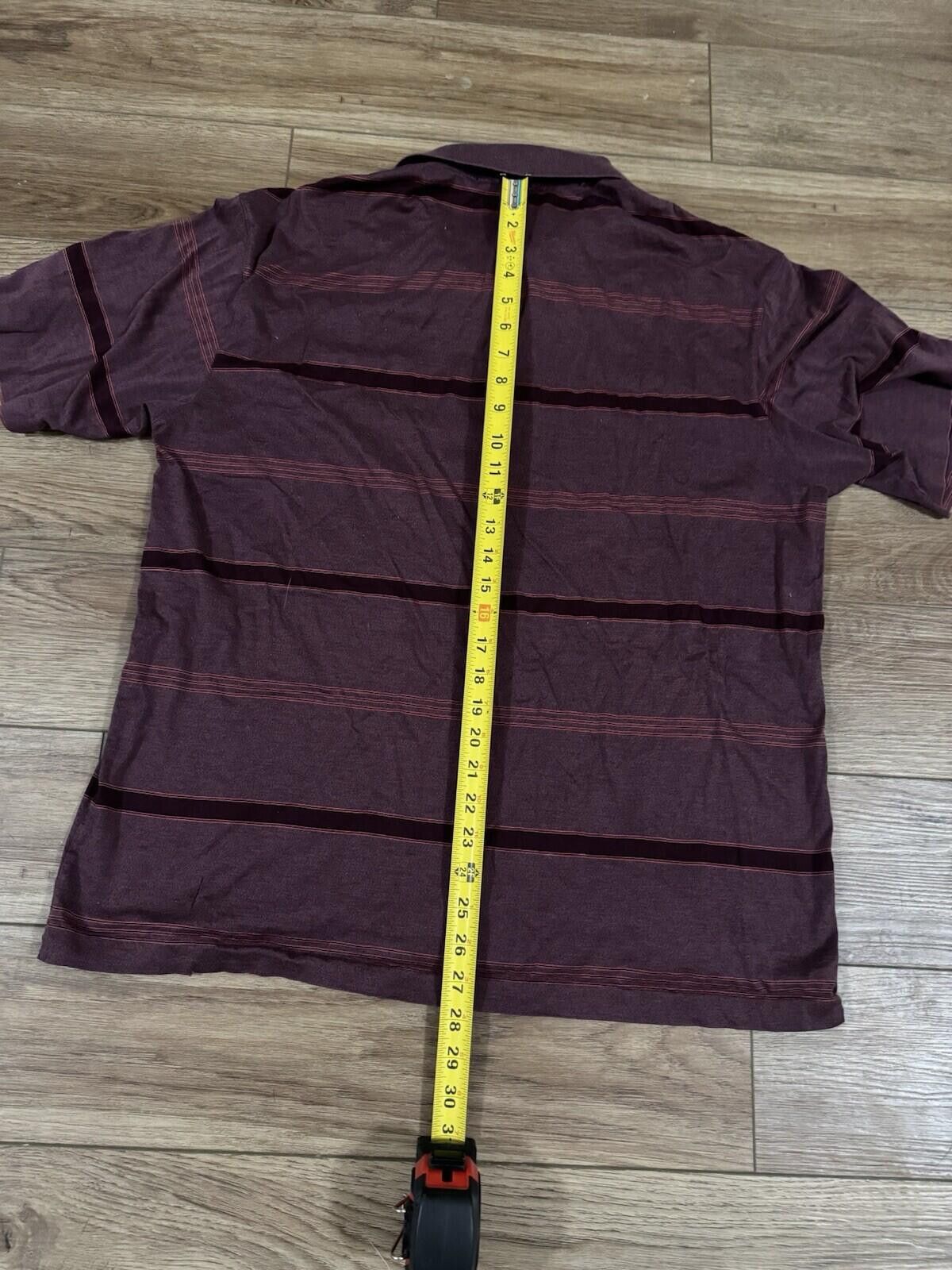 Nike Vintage Y2K Nike Golf Tiger Woods Striped Geometric Polo Size US XL / EU 56 / 4 - 7 Thumbnail