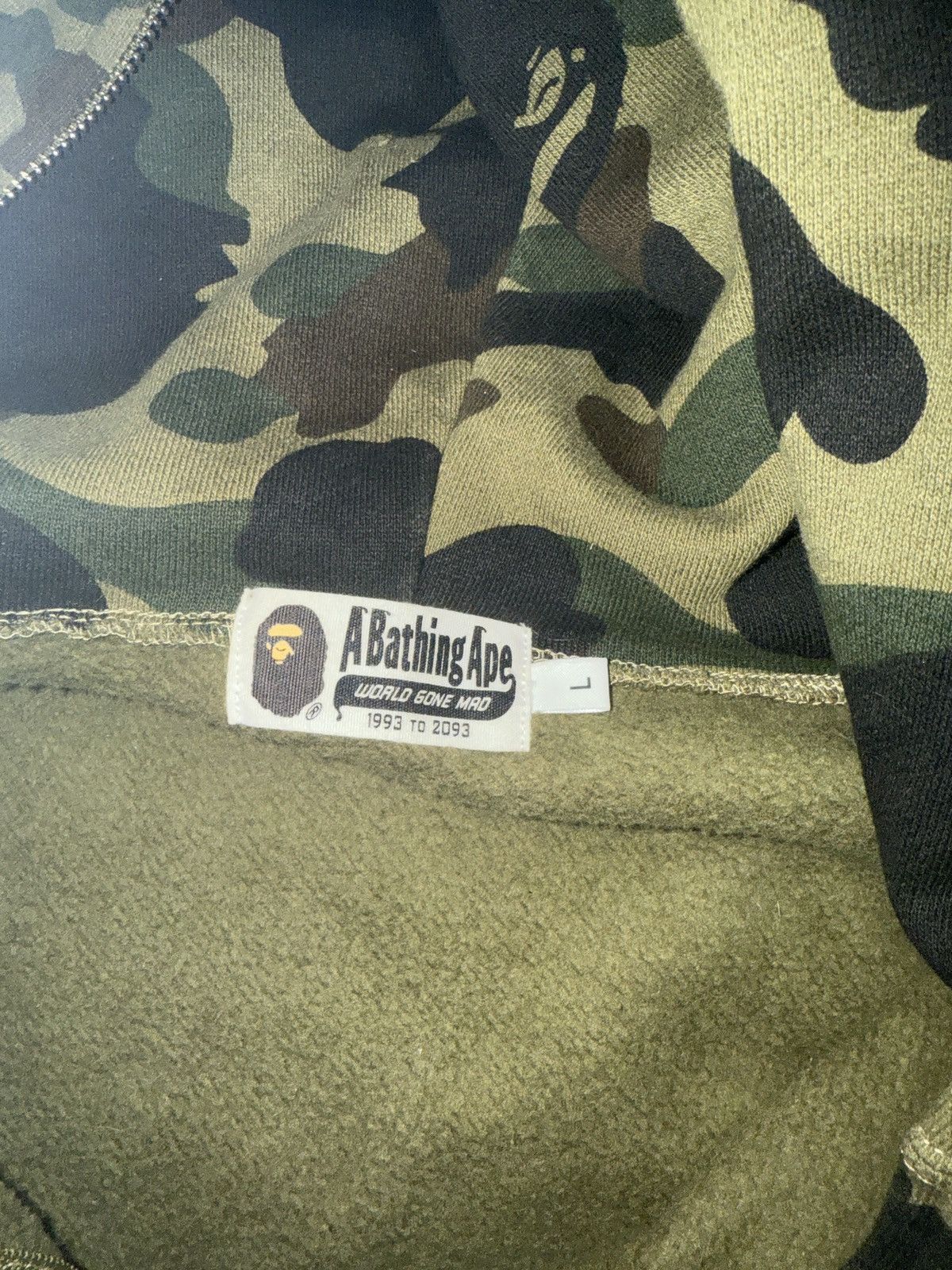 Bape Bape camo hoodie Size US L / EU 52-54 / 3 - 4 Thumbnail
