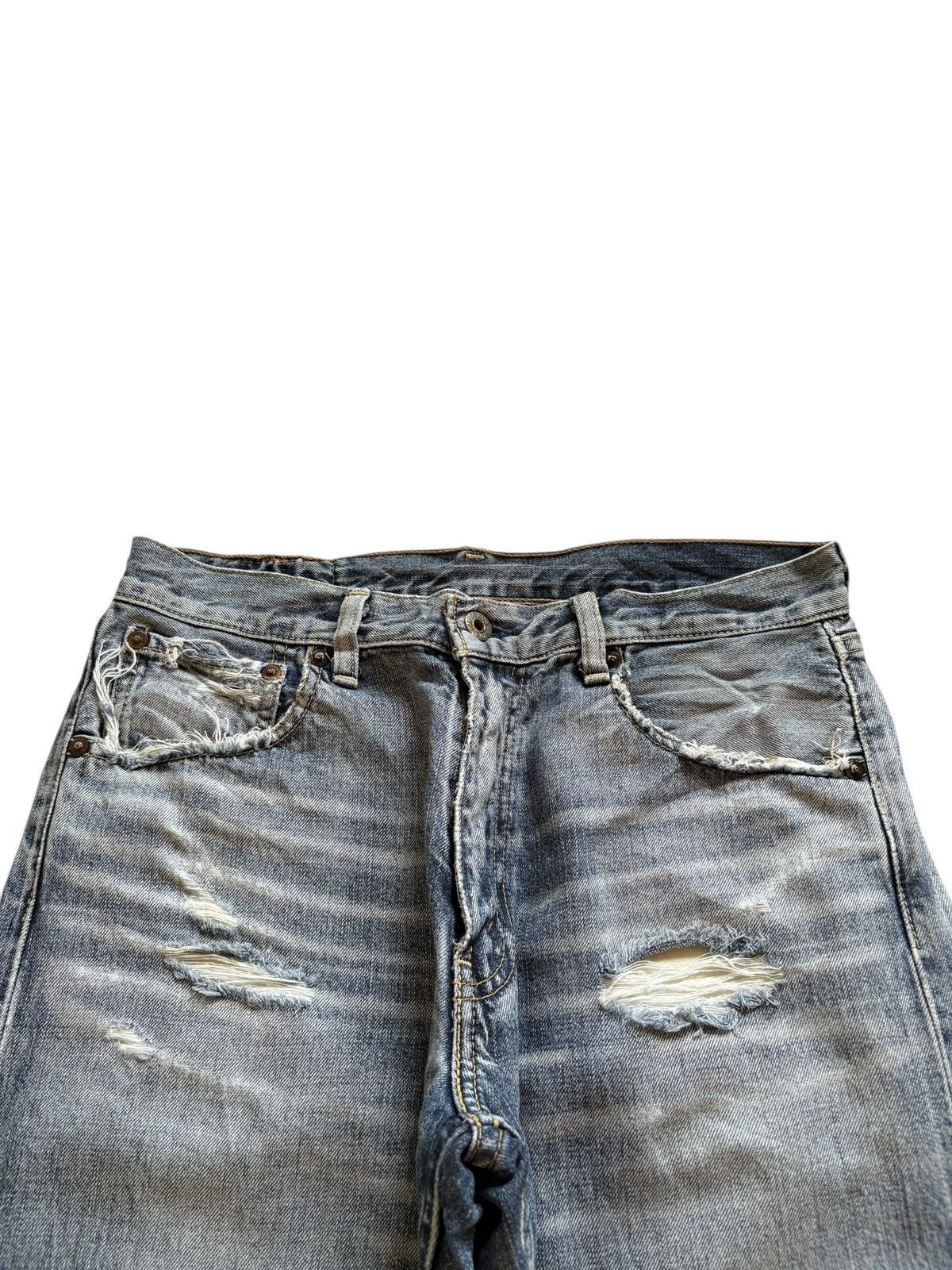 Levi's Vintage 90s Levis 503 Faded Wash Distressed Baggy Jeans Size US 30 / EU 46 - 4 Thumbnail