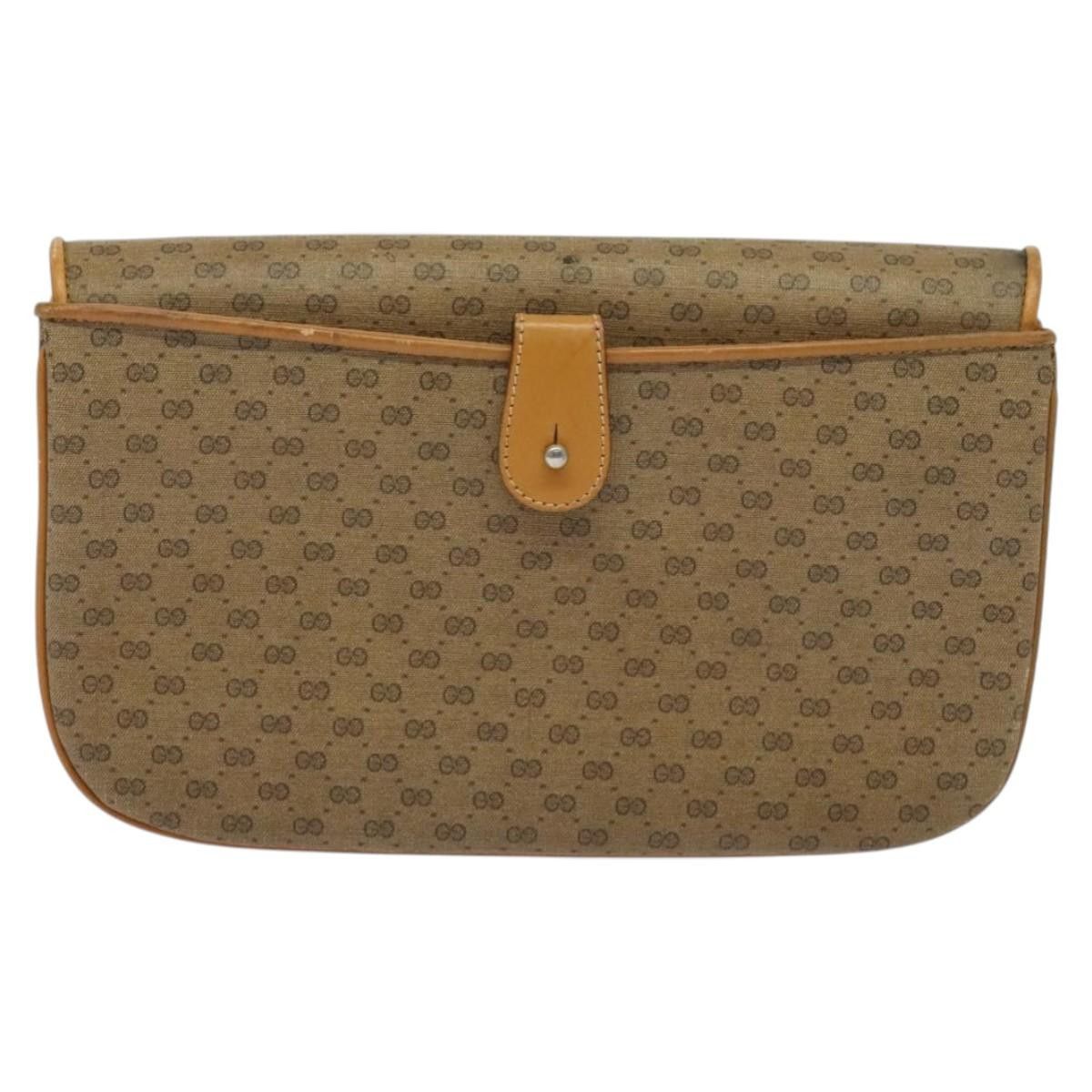 Gucci GUCCI Micro GG Supreme Shoulder Bag Pvc Beige Gold 004 106 Size ONE SIZE - 3 Thumbnail