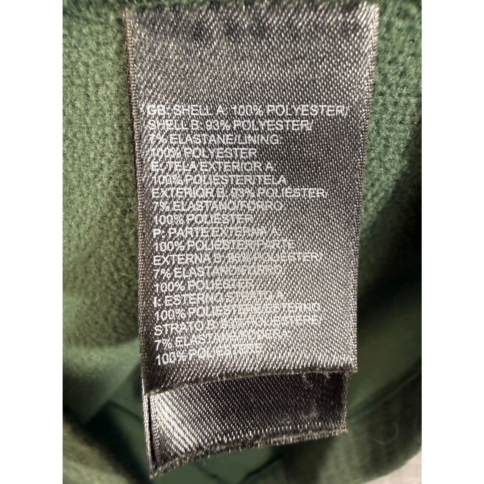 The North Face The North Face Jacket Mens L Green Fleece 1/2 Zip Pullover Stand Up Neck Size US L / EU 52-54 / 3 - 6 Thumbnail