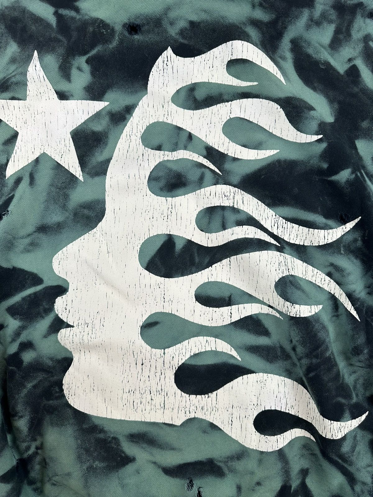HELLSTAR Hellstar Green Marble Paradise Hoodie Size US L / EU 52-54 / 3 - 4 Thumbnail