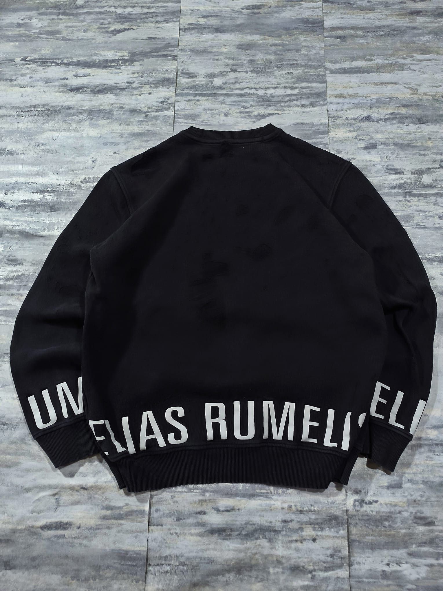 Designer avantgarde designer distressed bluza longsleeve sweatshirt Size US M / EU 48-50 / 2 - 1 Thumbnail