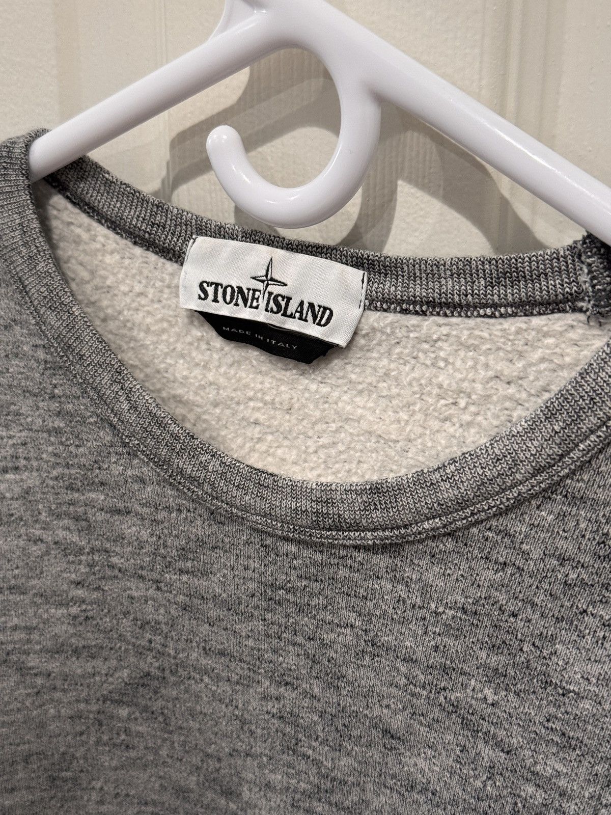 Stone Island Stone Island Grey Lined Sweater size S Size US S / EU 44-46 / 1 - 4 Thumbnail