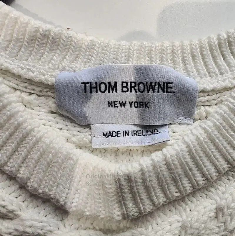 Thom Browne Thom Browne White Wool Women's Pullover Sweater . Size L / US 10 / IT 46 - 2 Thumbnail
