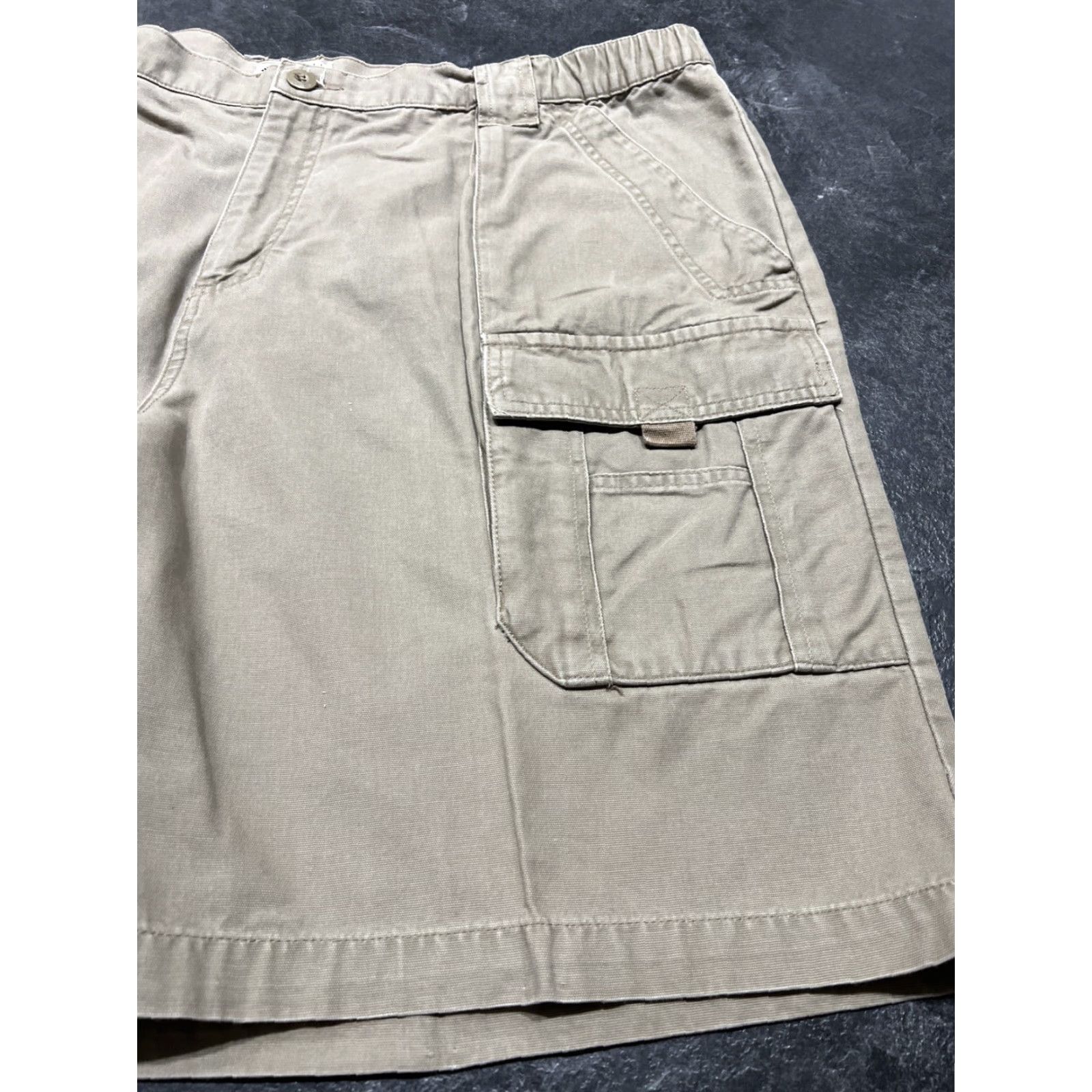Vintage COLUMBIA Vintage Cargo Hiking Shorts 2XL Beige Mens Size US 39 - 2 Thumbnail