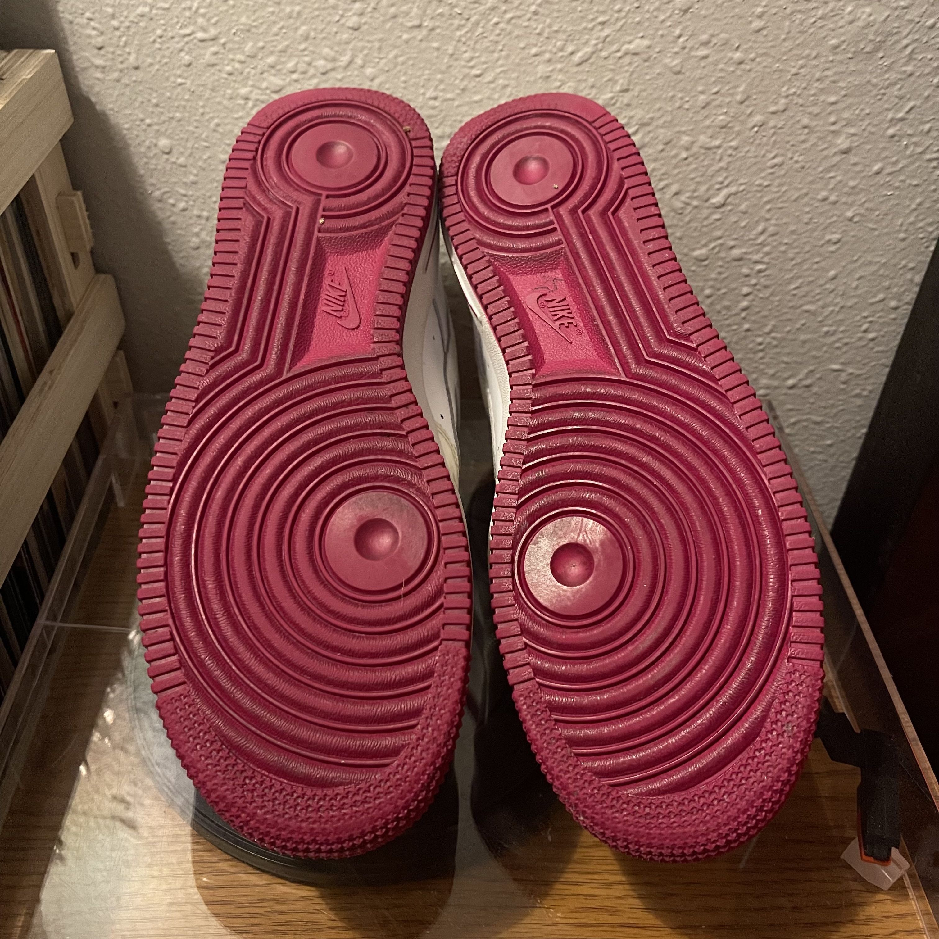 Nike × Vintage 2007 Nike Air Force 1 Rave Pink Size US 9 / IT 39 - 5 Thumbnail
