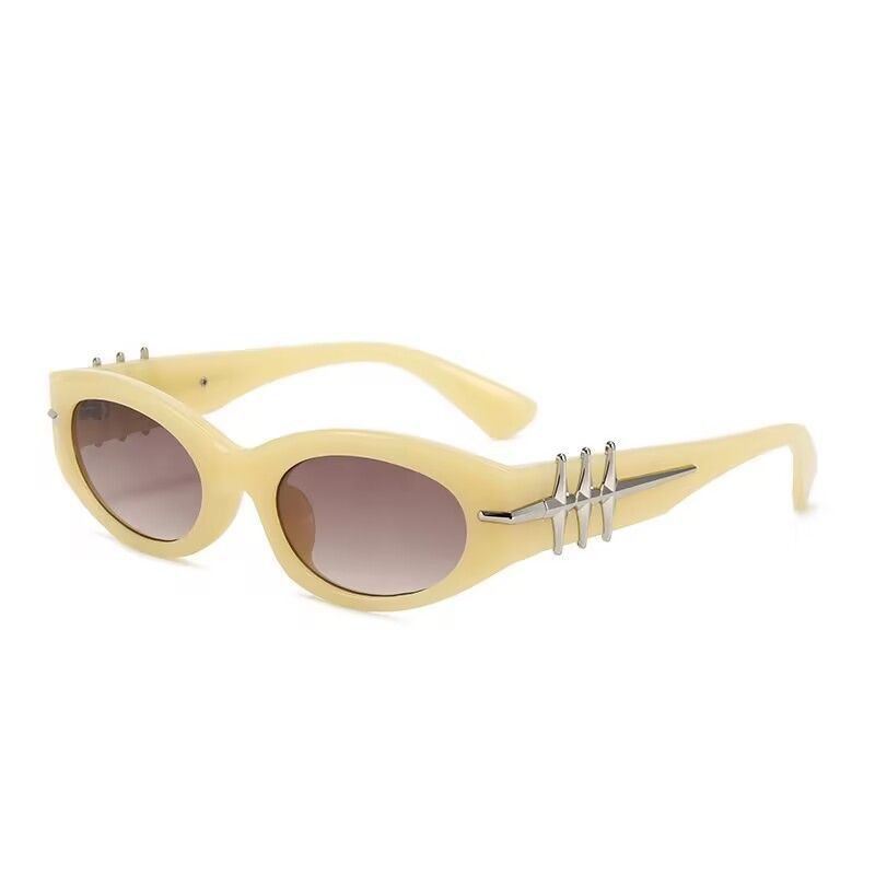 Electric Visual Retro Street ins style custom avant-garde sunglasses Size ONE SIZE - 6 Thumbnail