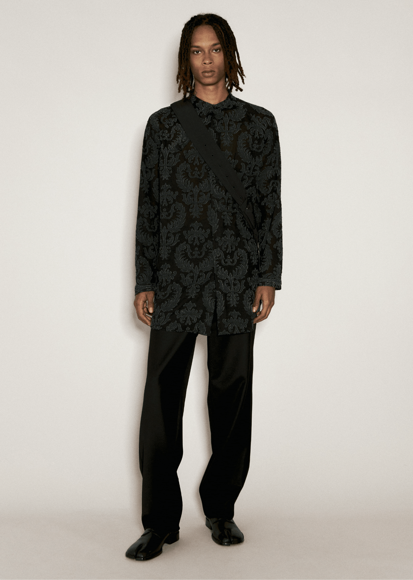 Yohji Yamamoto Yohji Yamamoto Pour Homme - India Pattern Shirt Blouse Size US L / EU 52-54 / 3 - 3 Thumbnail