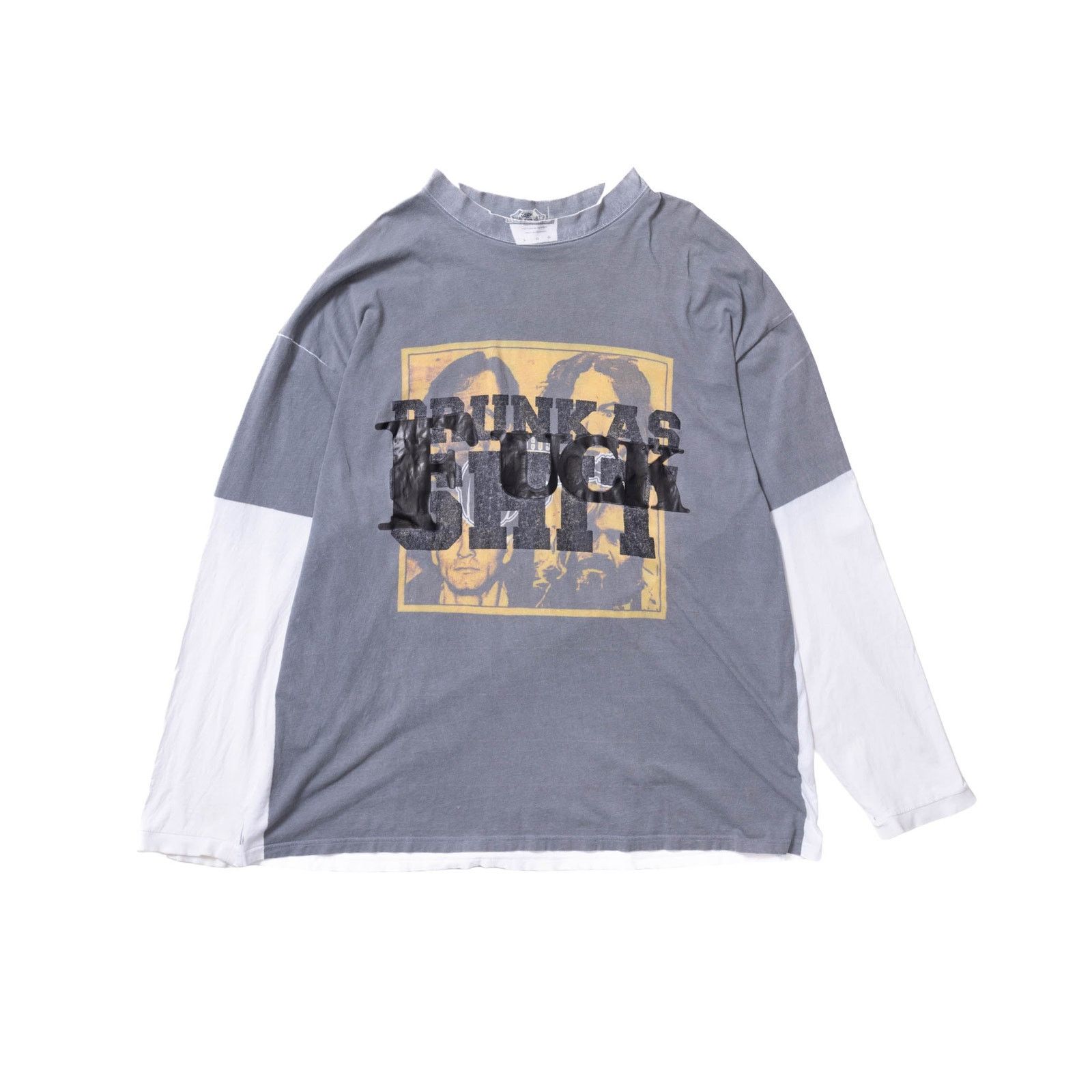 Vetements Vetements FW18 Tromp L’oeil Double Sided Drinking LS Tee Size US L / EU 52-54 / 3 - 1 Thumbnail