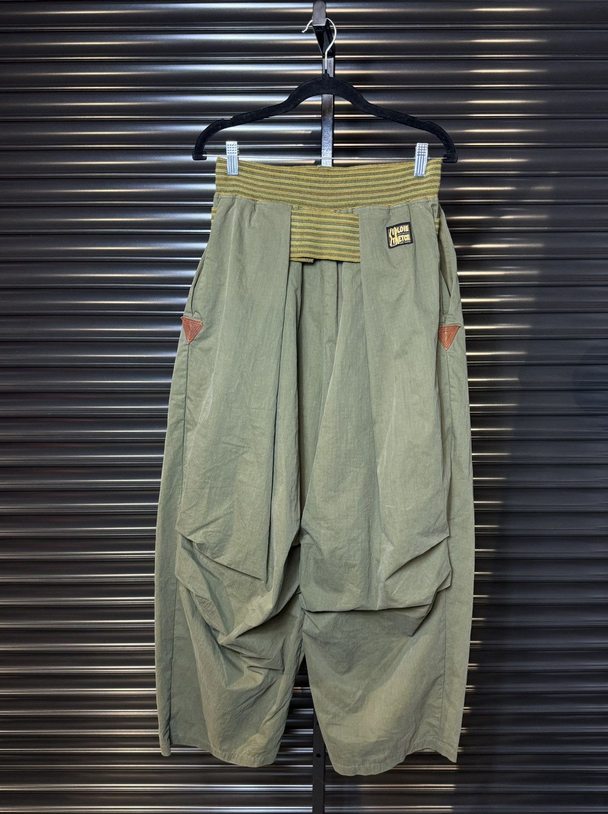 Kapital Kapital Ripstop Dump Army Green Jumbo Pants - 3 Size US 30 / EU 46 - 1 Thumbnail