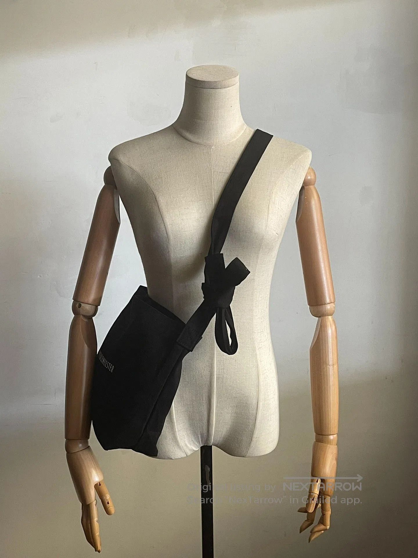 Ann Demeulemeester Ann Demeulemeester 2way Canvas Crossbody Bag. Size ONE SIZE - 4 Thumbnail