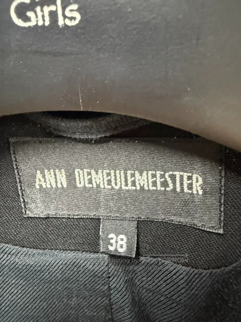 Ann Demeulemeester Ann Demeulemeester size 38 jacket Size S / US 4 / IT 40 - 4 Thumbnail