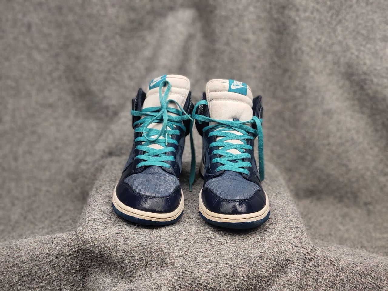 Nike Nike Dunk High Jd Sports combined fabric Vintage Sneakers Size US 11 / EU 44 - 16 Thumbnail