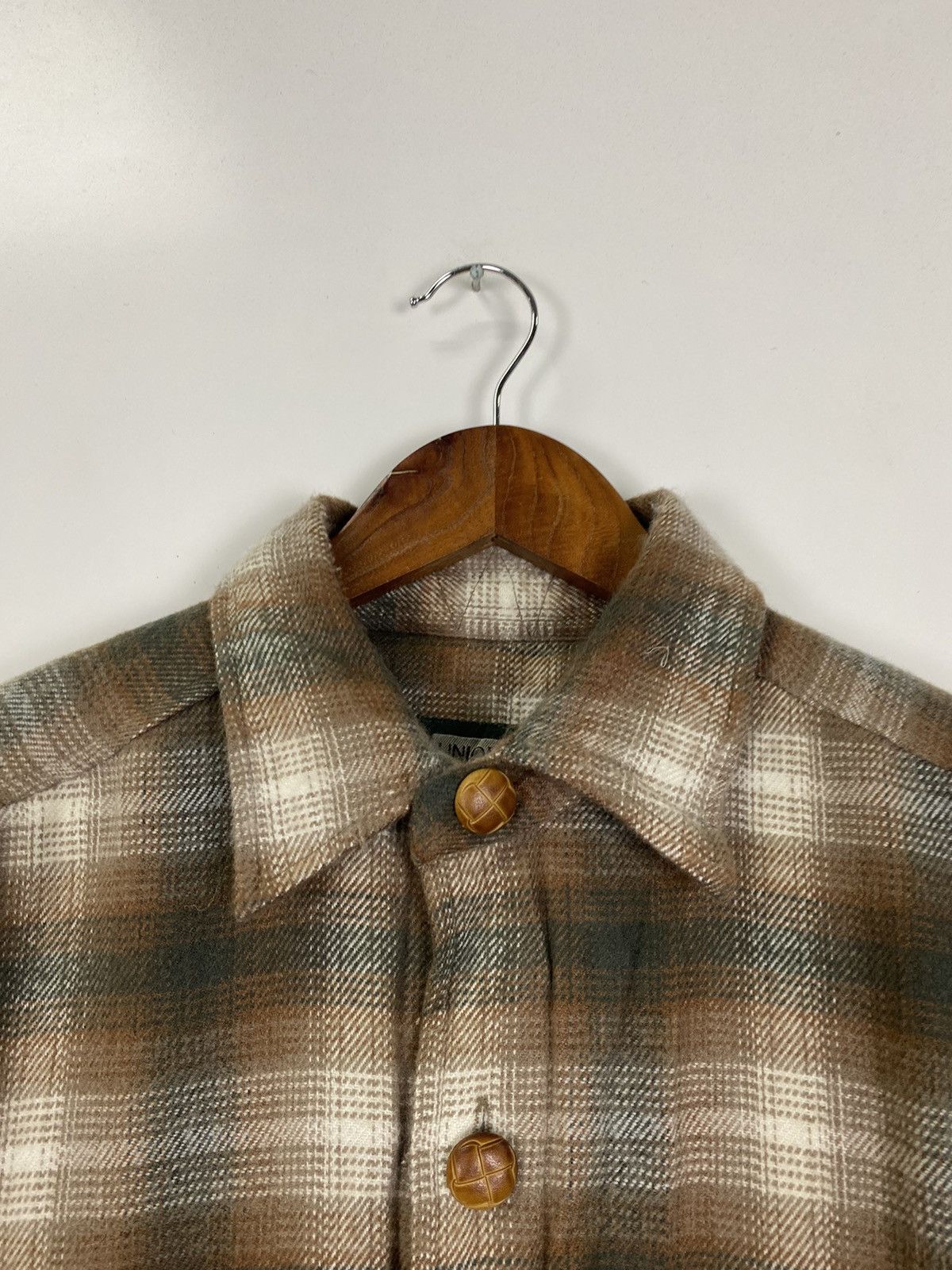 Uniqlo × Vintage Vintage 90s Uniqlo Tartan Jacket Size US M / EU 48-50 / 2 - 7 Thumbnail