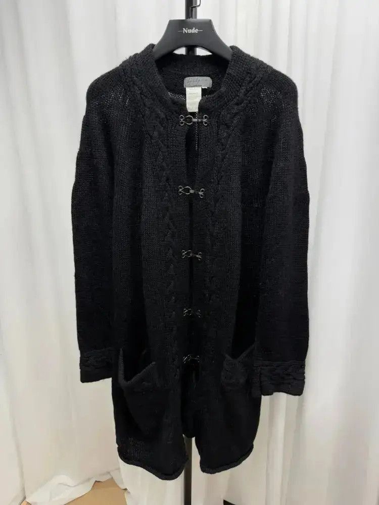 Yohji Yamamoto Yohji Yamamoto Pour Homme Knitwear Coat-2505 Size US M / EU 48-50 / 2 - 1 Thumbnail