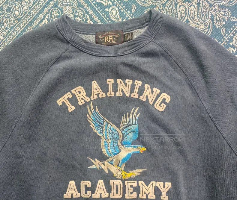 RRL Ralph Lauren RRL Ralph Lauren Classic Eagle Fleece Warm Sweatshirt Size US M / EU 48-50 / 2 - 6 Thumbnail