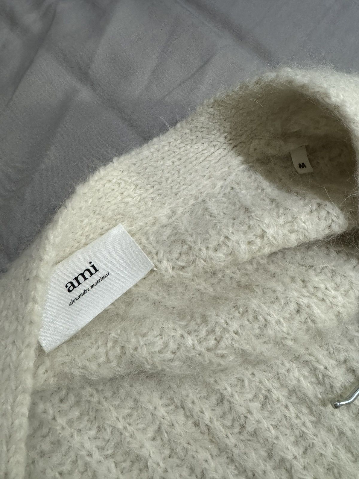 AMI Off White Knit Cardigan Size US M / EU 48-50 / 2 - 4 Thumbnail