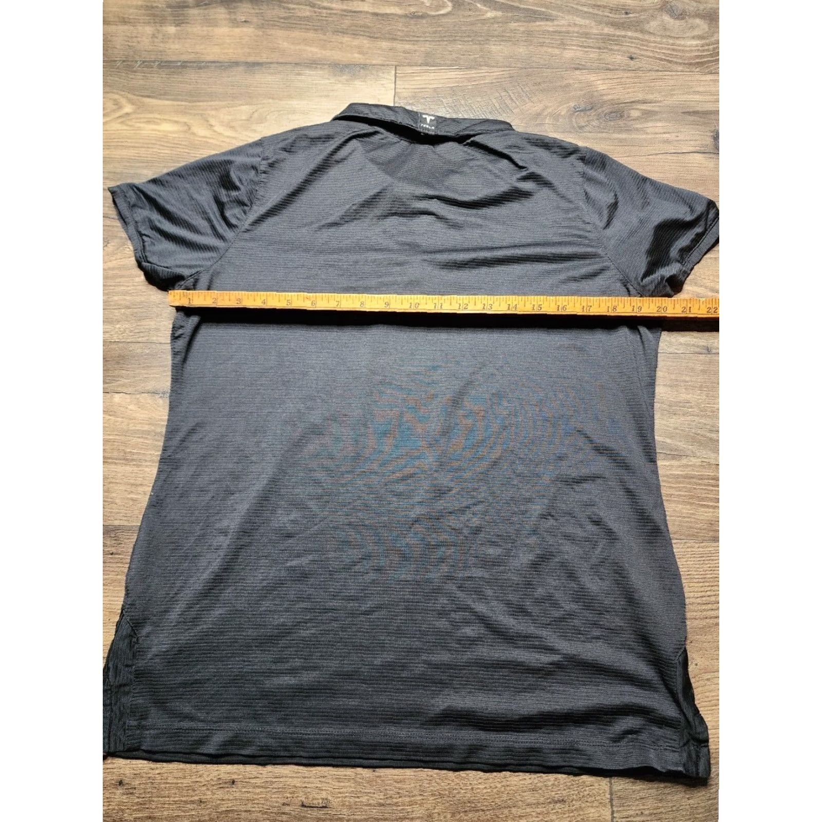 Vintage Tesla Shirt Womens L Black Polo Authentic Size L / US 10 / IT 46 - 4 Thumbnail