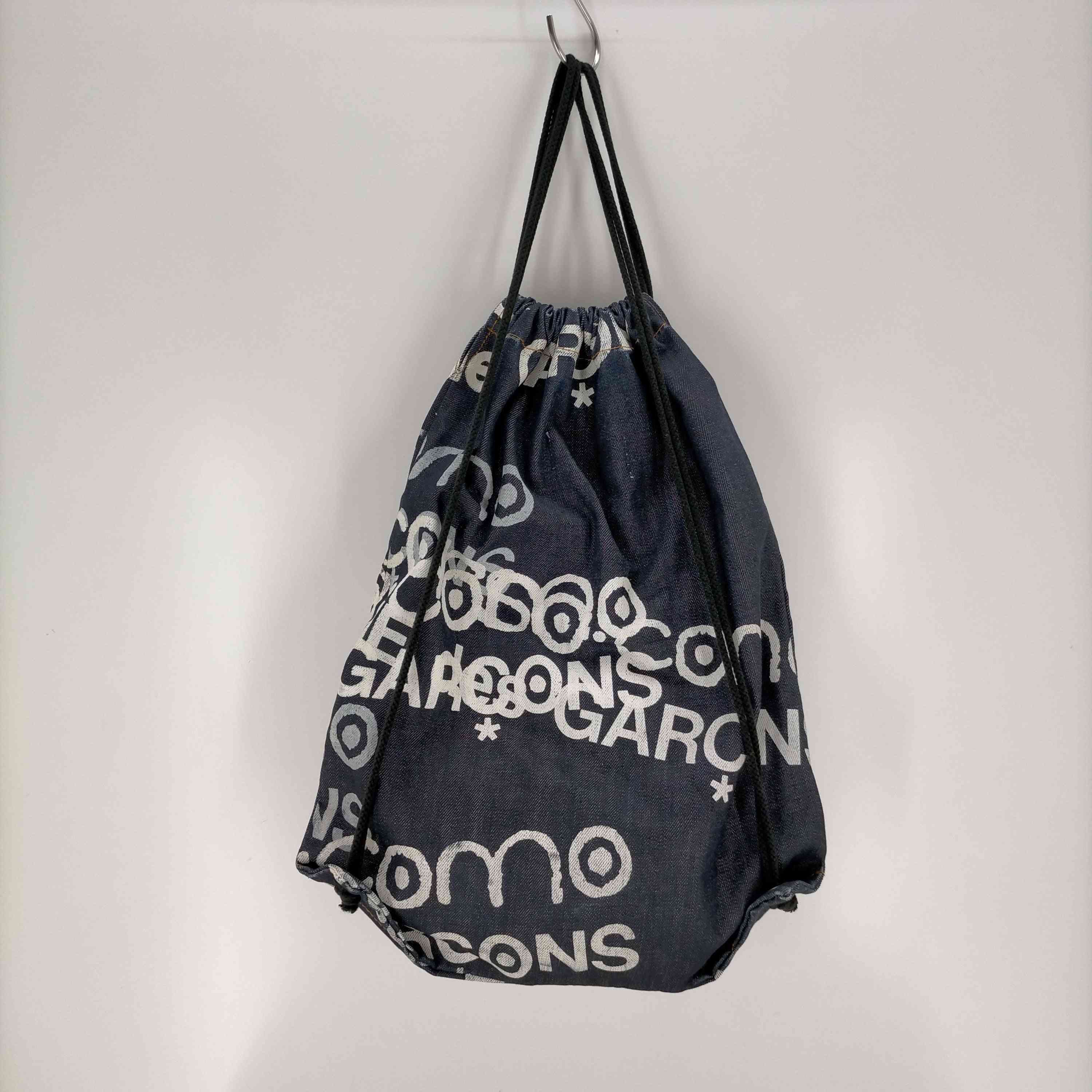 COMME des GARCONS Nonwoven logo Handbag pink
