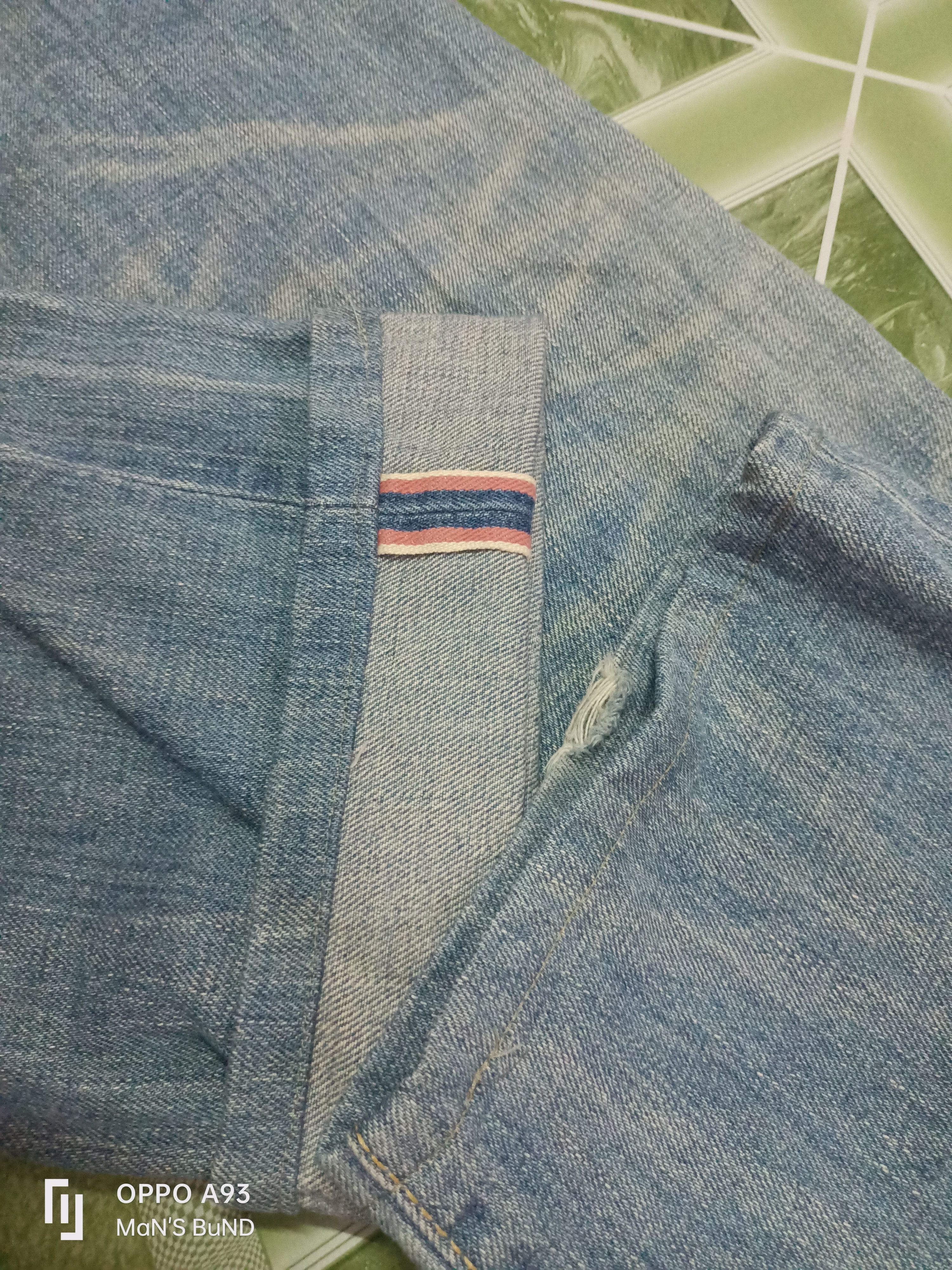 Edwin × Vintage Distressed EDWIN 505 zx Selvedge Size US 32 / EU 48 - 23 Thumbnail