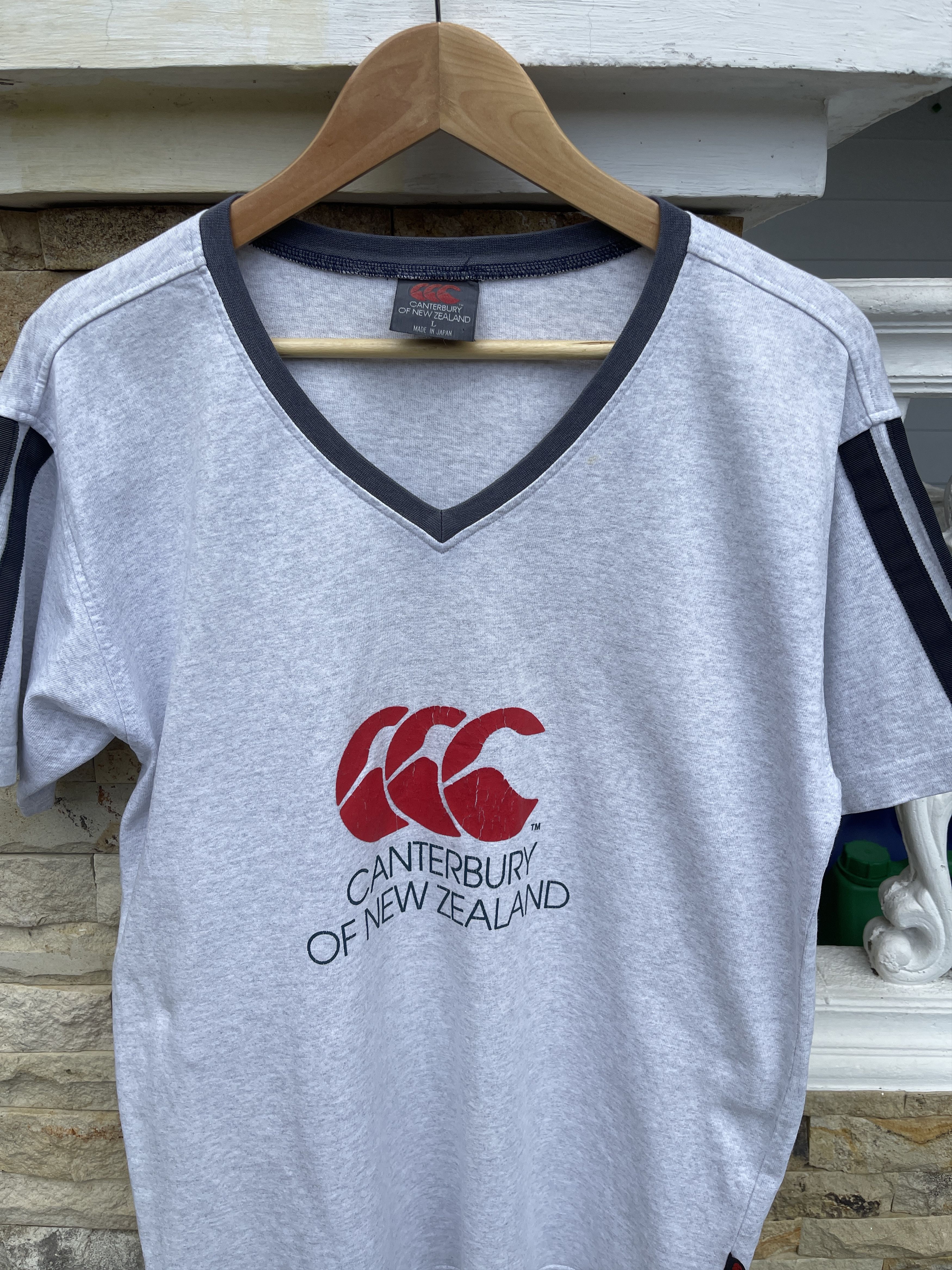Canterbury of New Zealand Last Drop🔥Rare🔥Vintage Canterbury Japan T-Shirt Size US L / EU 52-54 / 3 - 2 Thumbnail