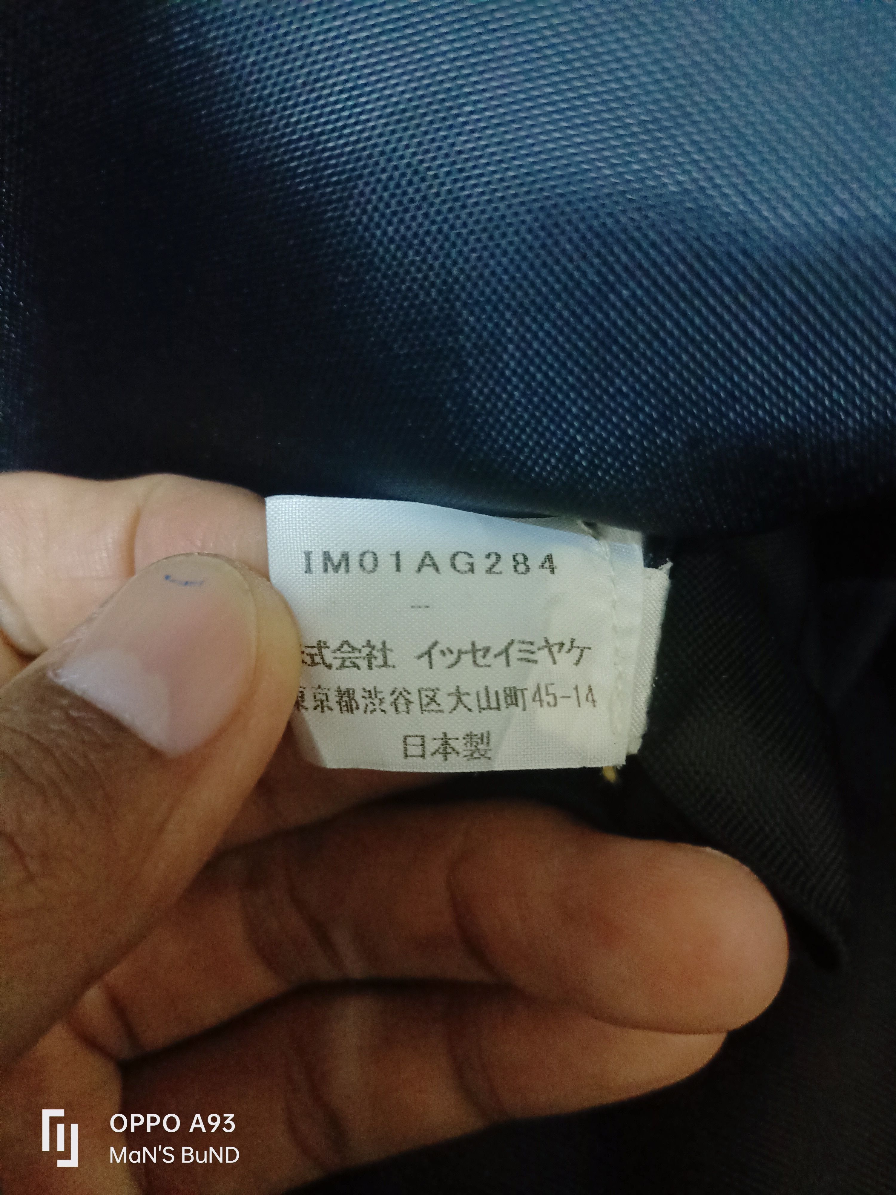 ISSEY MIYAKE Bag Pack