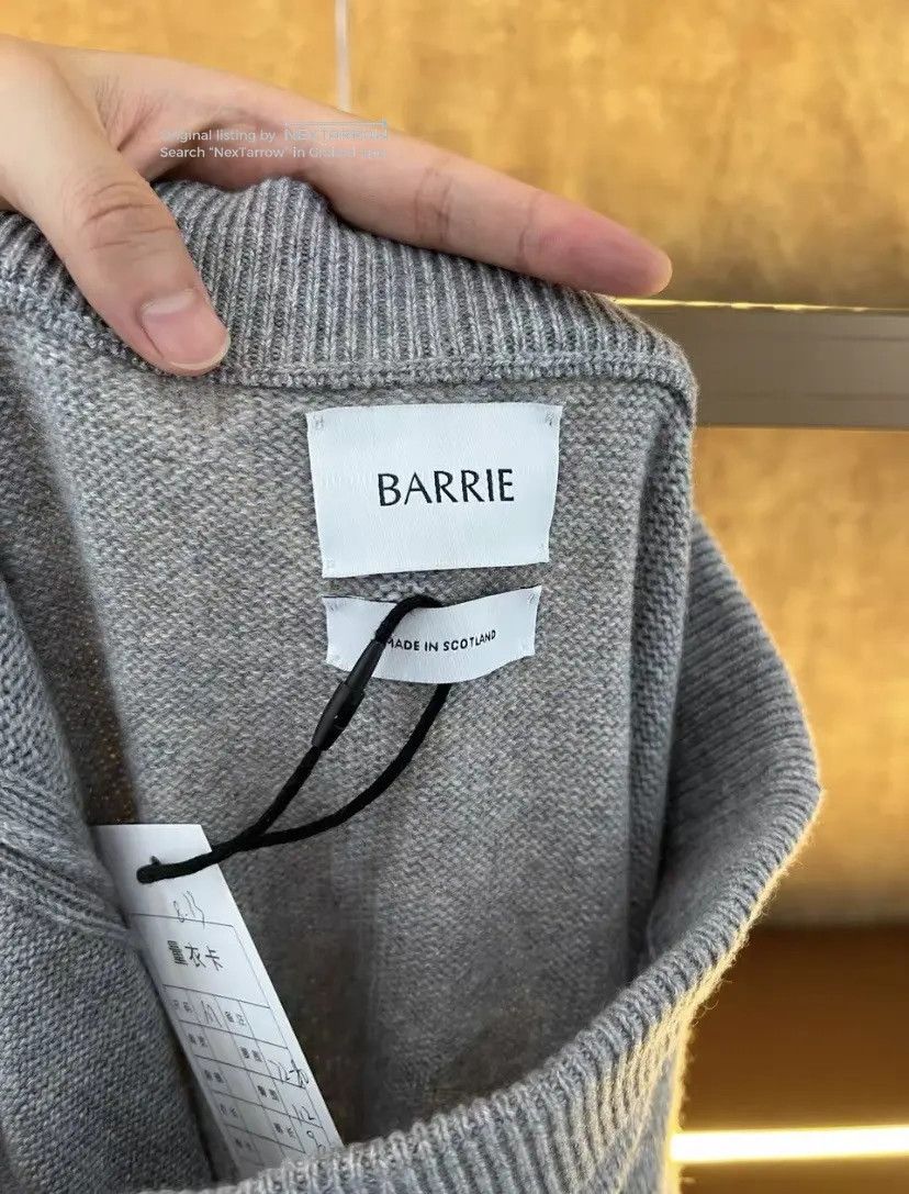 Barrie Cashmere Midi Skirt Ffff1 in Gray, Women's (Size 26) — image 3 of 4