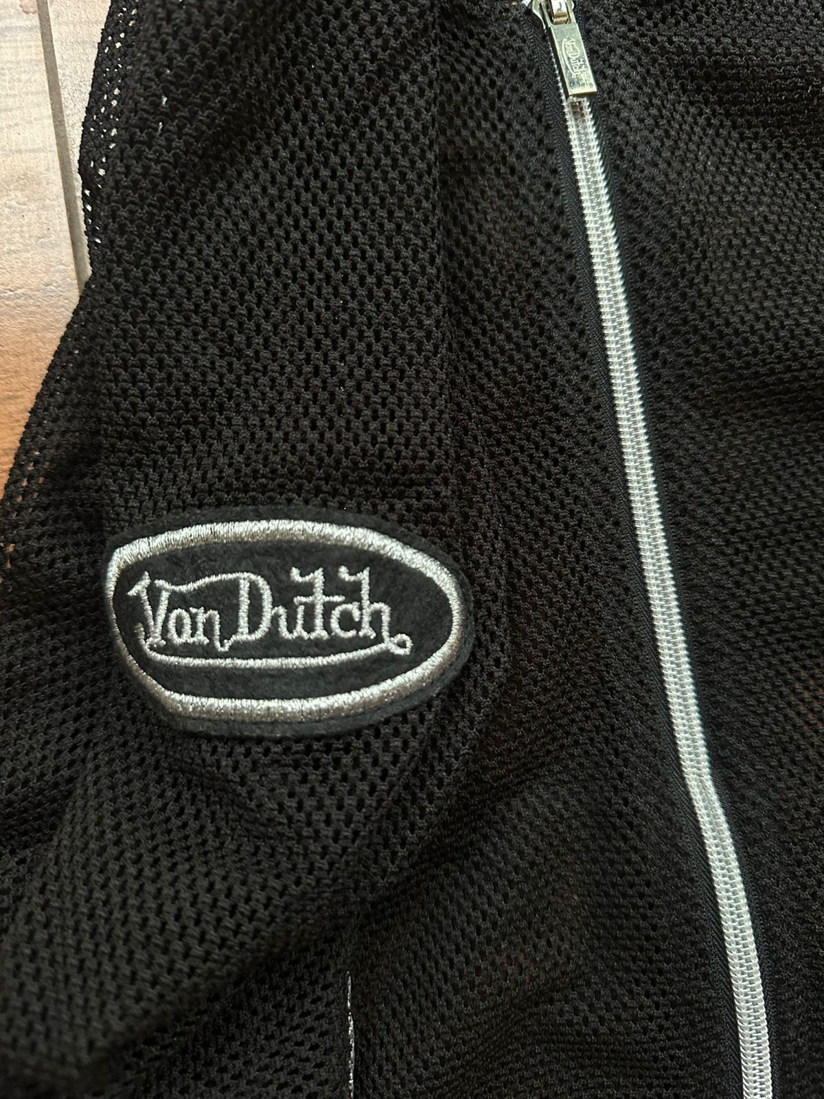 Von Dutch ❤️‍🔥NEEDGONE❤️‍🔥2000s Von Dutch Mesh Fishnet Jacket Size US L / EU 52-54 / 3 - 3 Thumbnail