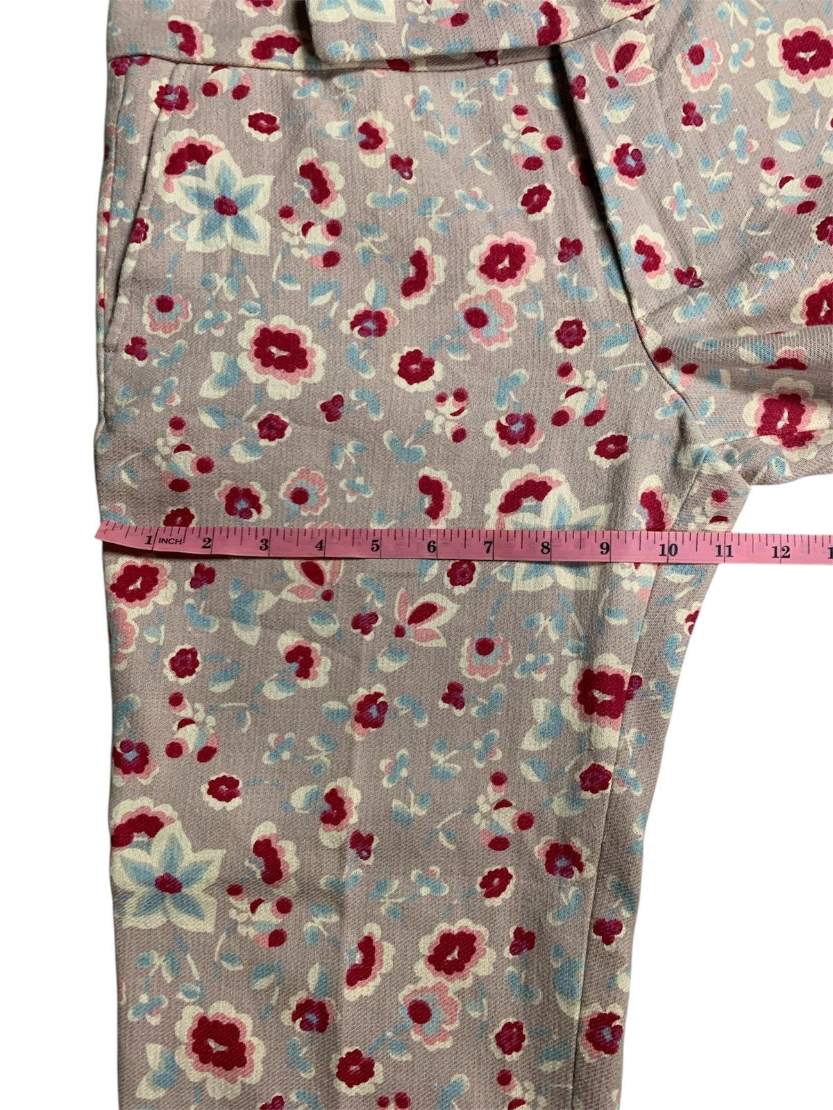 Marni Marni Floral Cotton Linen Pants Size 27" / US 4 / IT 40 - 5 Thumbnail