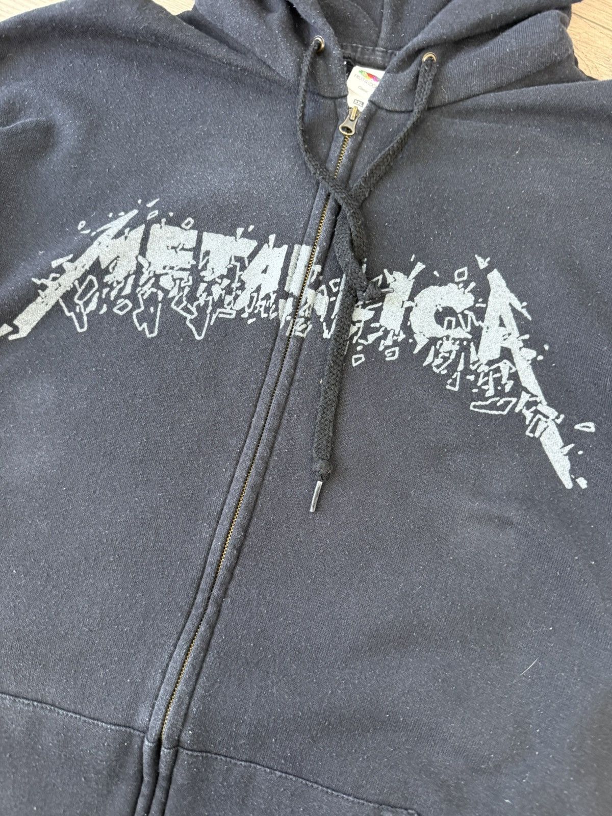 Band Tees Vintage Metallica Zip Big Logo Hoodie Y2K Size US XXL / EU 58 / 5 - 11 Thumbnail