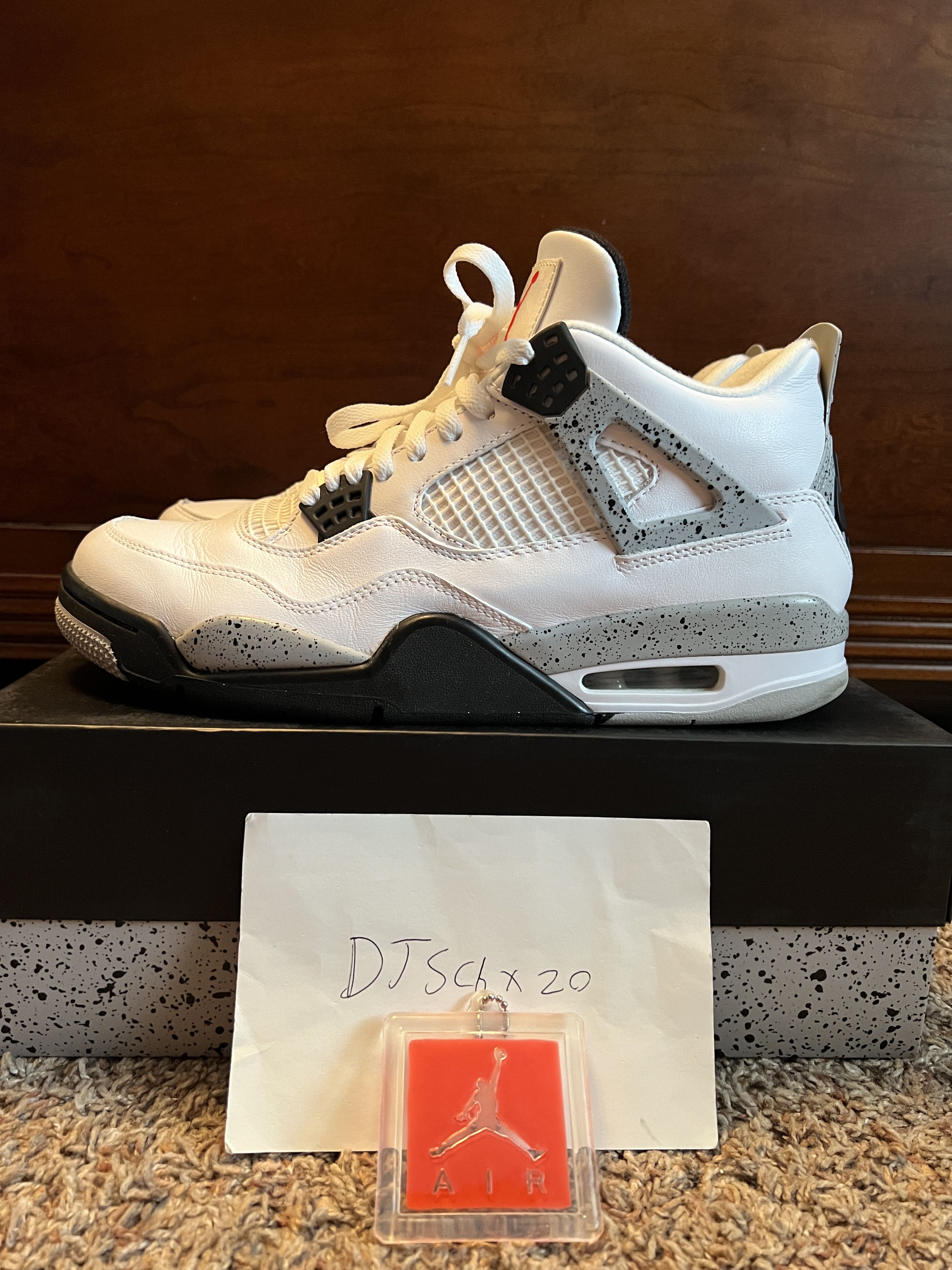 Jordan Brand Air Jordan 4 Retro "White Cement" (2016) Size US 10.5 / EU 43-44 - 1 Thumbnail