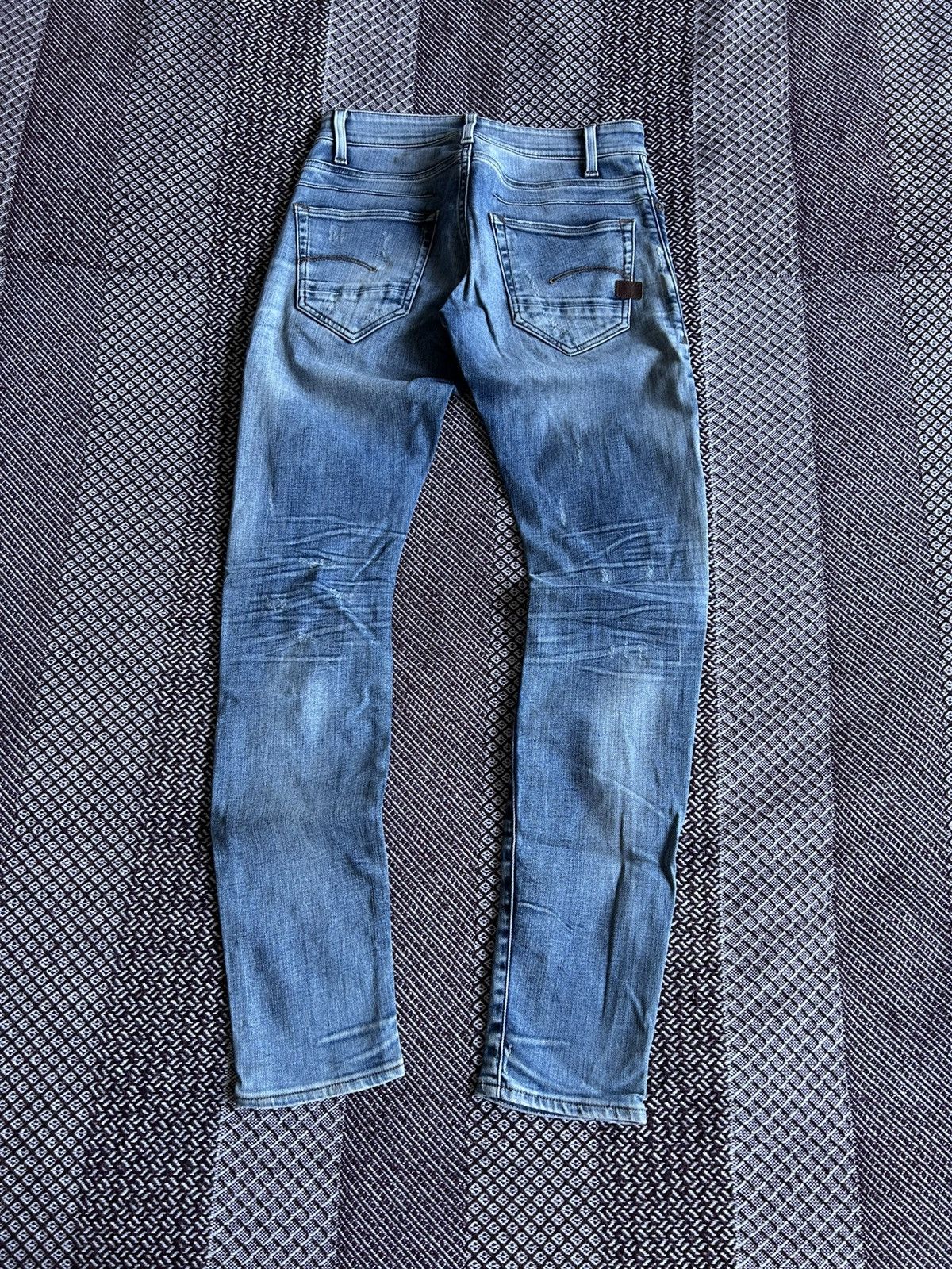 G-Star × Jean × Vintage G-star Raw D-STAQ 5-PKT Skinny Denim Jeans Size 28 x 32 Size US 28 / EU 44 - 1 Thumbnail
