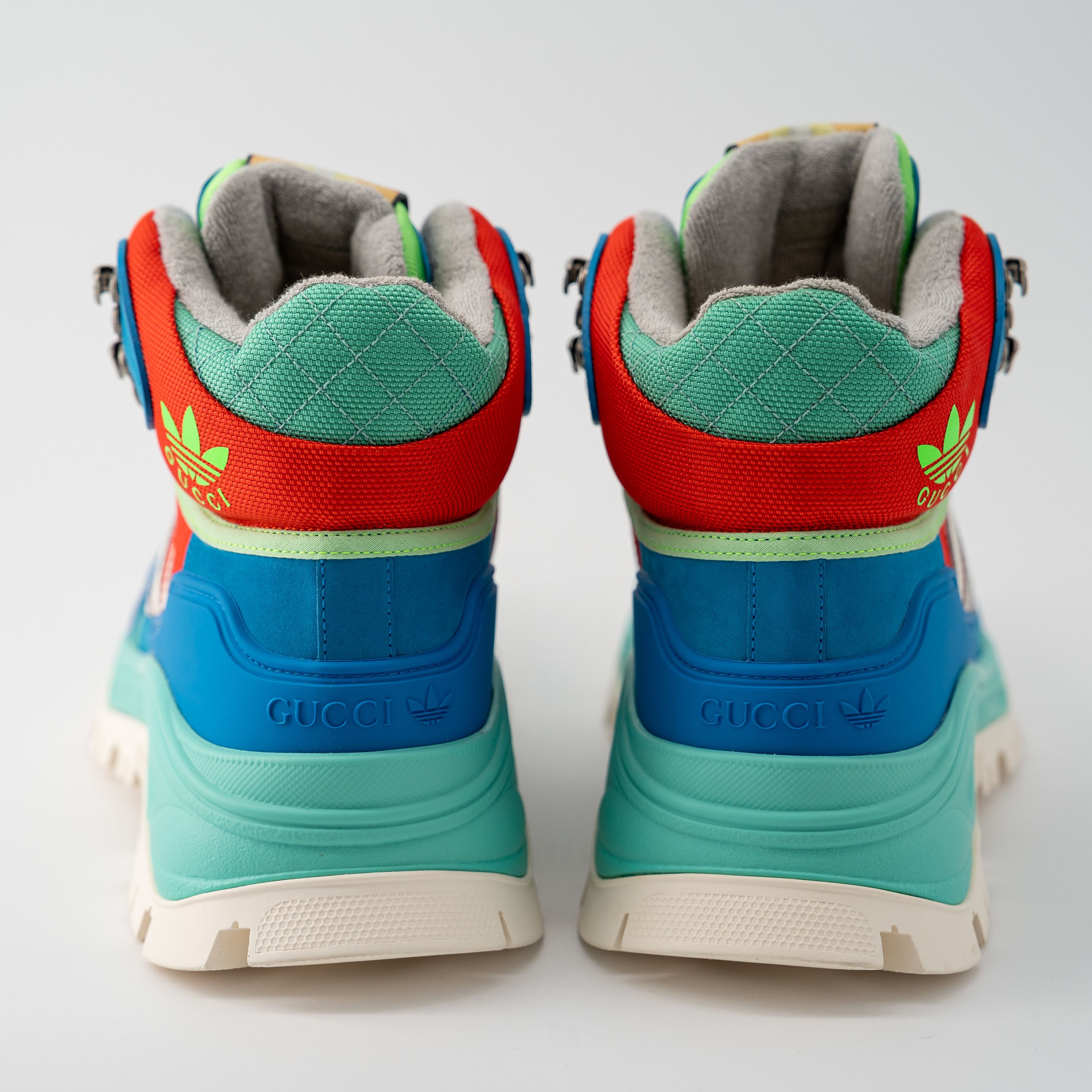 Gucci 40G Gucci Adidas Trekking Boots Lace Up Hiking Blue Red Size US 10 / IT 40 - 3 Thumbnail