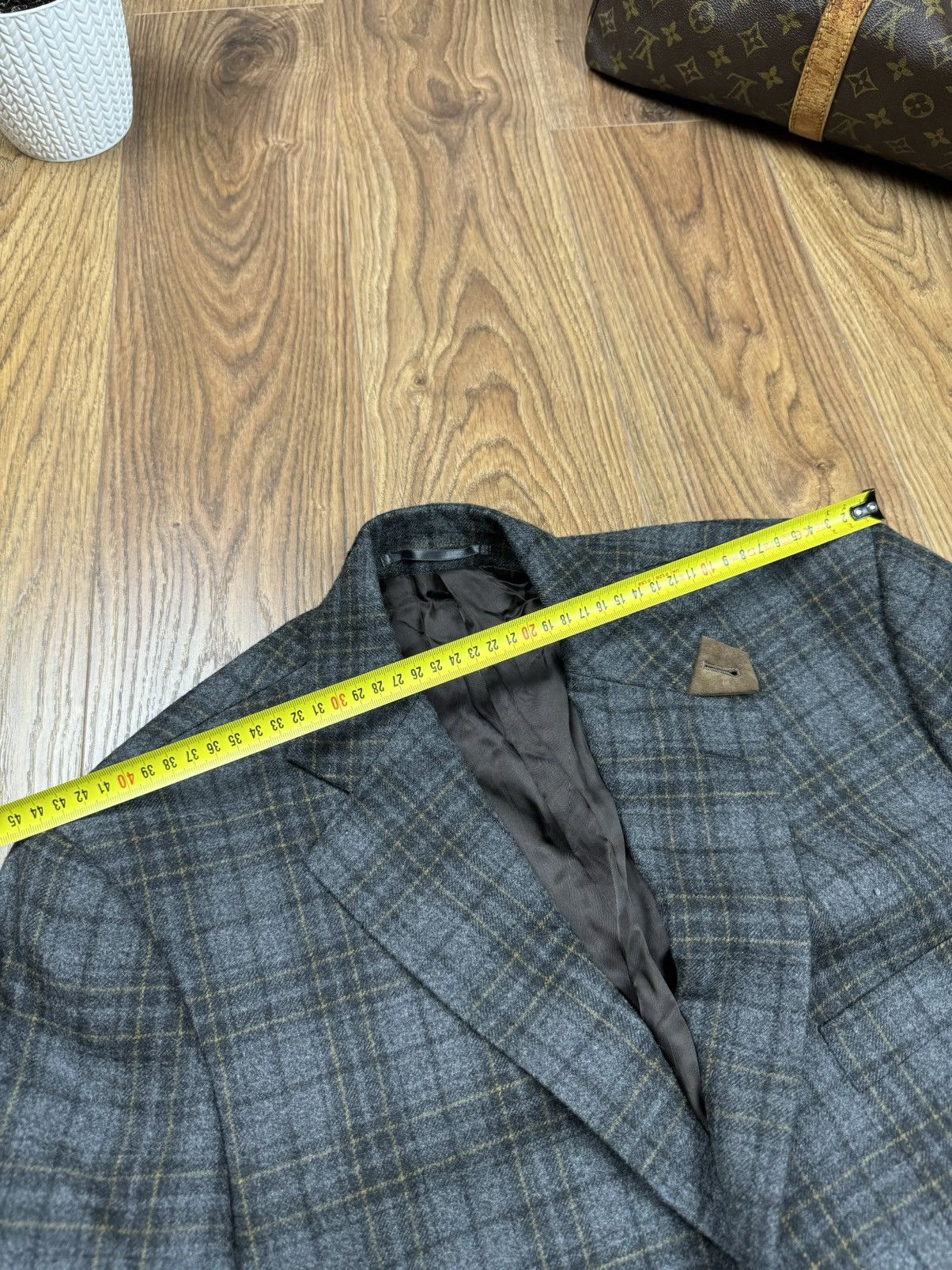 Loro Piana Vintage wool blazer Loro Piana original luxury item Size 54R - 7 Thumbnail