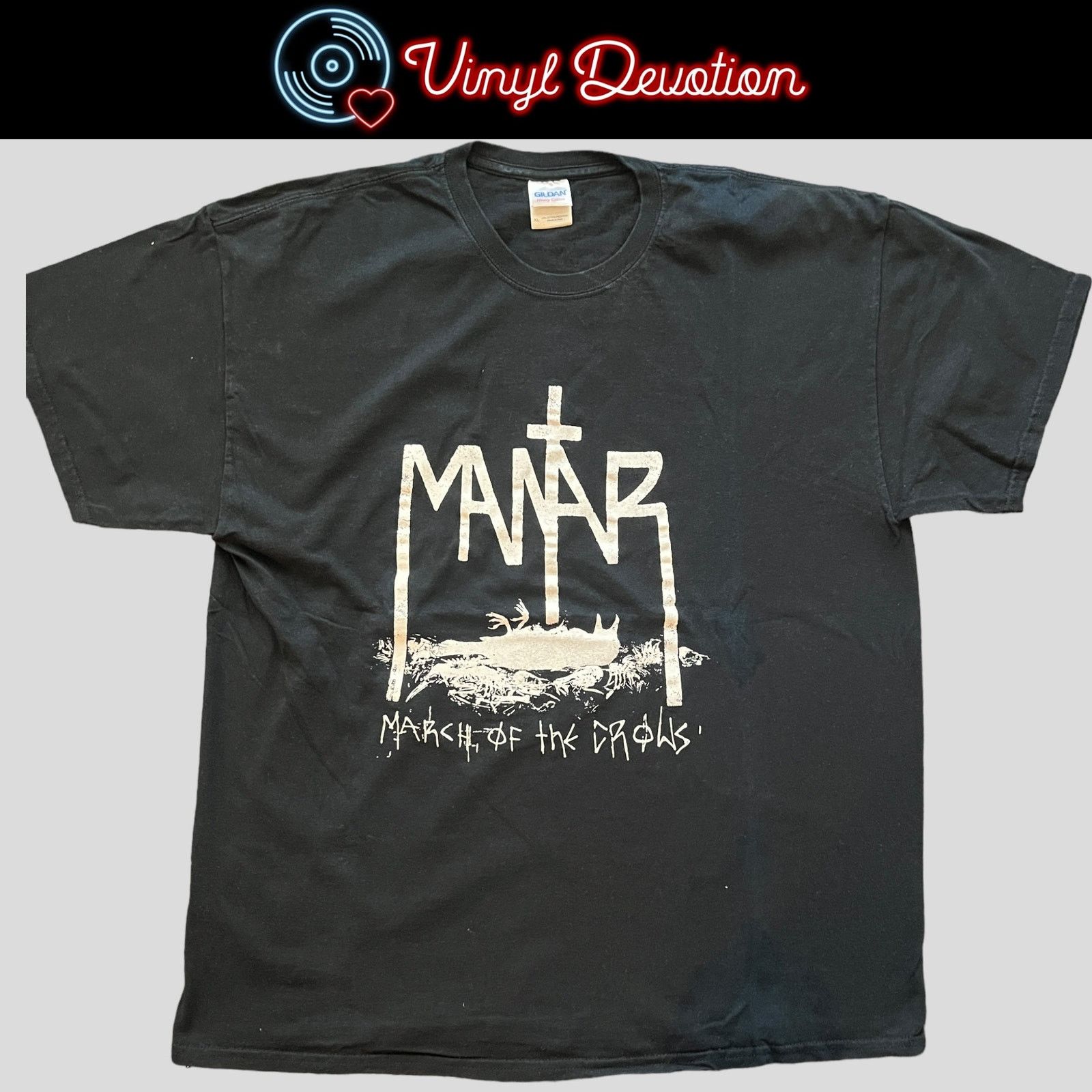 Band Tees Mantar Band March Of The Crows Death By Burning Size XL Size US XL / EU 56 / 4 - 1 Thumbnail