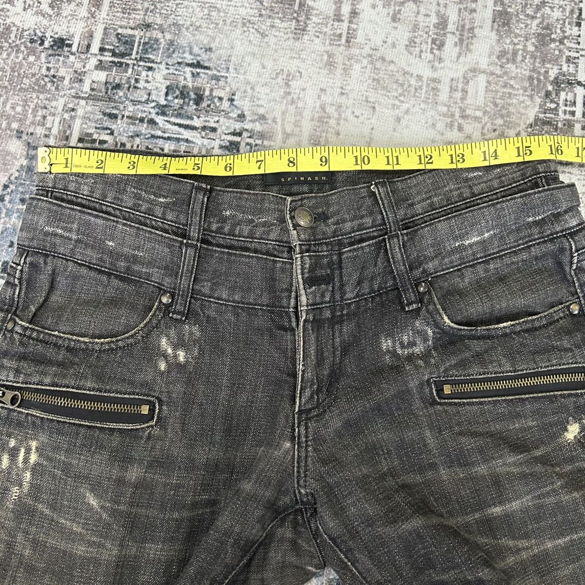 14th Addiction Y2k Double Waist Spinash Jeans Size US 31 - 16 Thumbnail