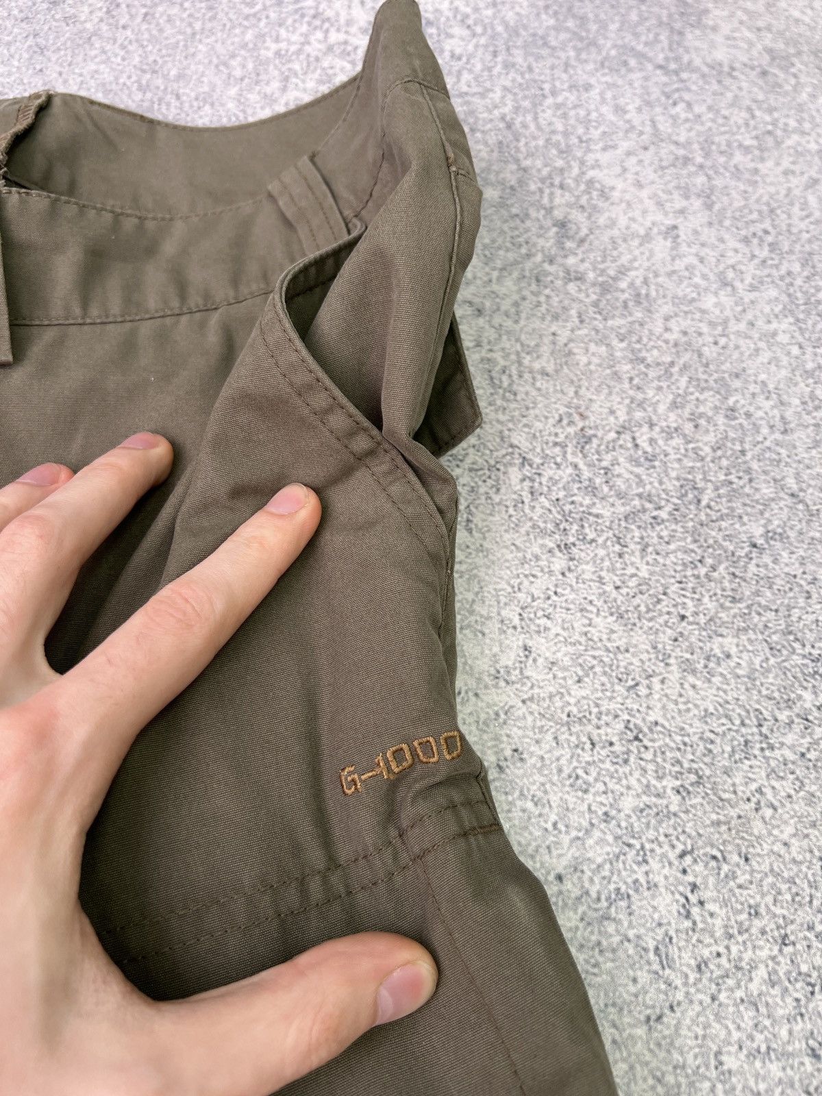 Fjallraven × Vintage Vintage Fjallraven Outdoor khaki G-1000 Pants Size US 31 - 11 Thumbnail