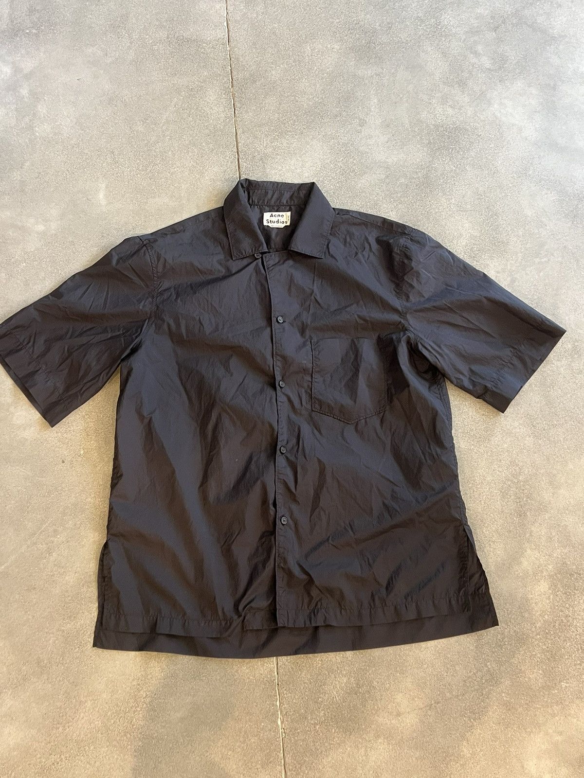 Acne Studios Acne studios short sleeve button up Size US L / EU 52-54 / 3 - 1 Thumbnail