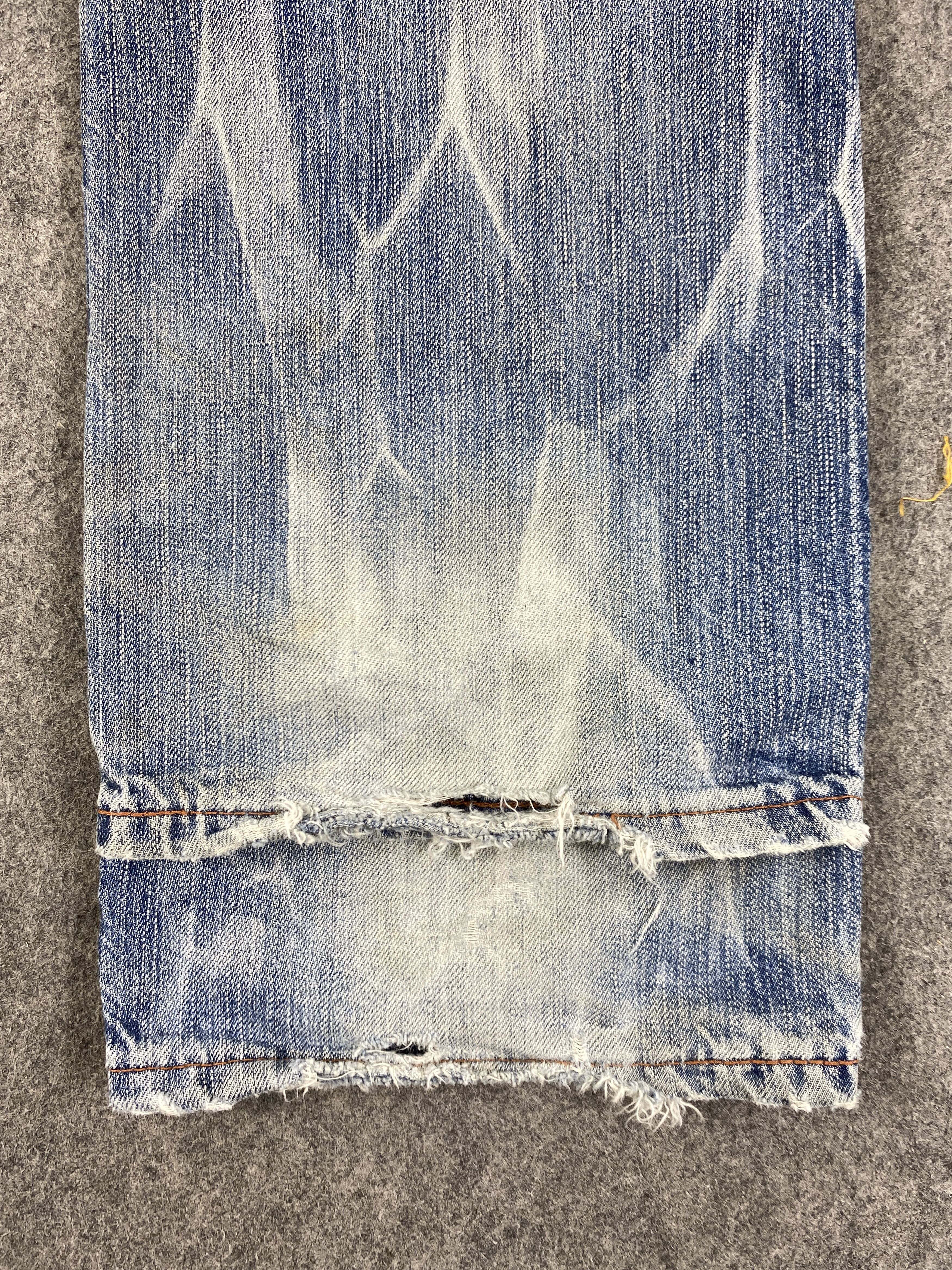 Ed Hardy Faded Blue Vintage Edwin Jeans 30x31.5 Denim - JN3267 Size US 30 / EU 46 - 13 Thumbnail
