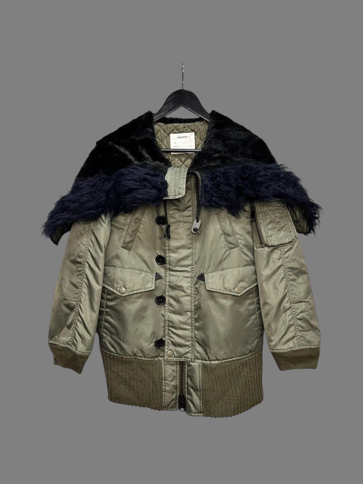 Other Y2K MA1 Retro MILITARY MENS GOA Bomber Jacket Fur M Size US M / EU 48-50 / 2 - 3 Thumbnail