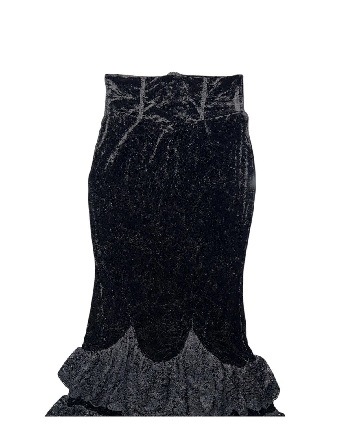 Vivienne Westwood Velvet lace mermaid skirt 💃🏻➕ Size 25" / US 0 / IT 36 - 4 Thumbnail