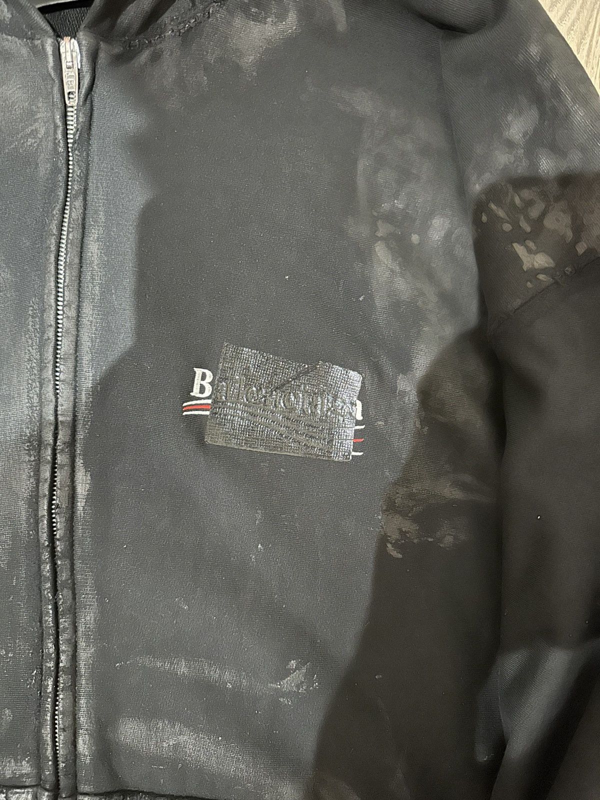 Balenciaga Balenciaga mud gaffer hoodie Size US XL / EU 56 / 4 - 4 Thumbnail