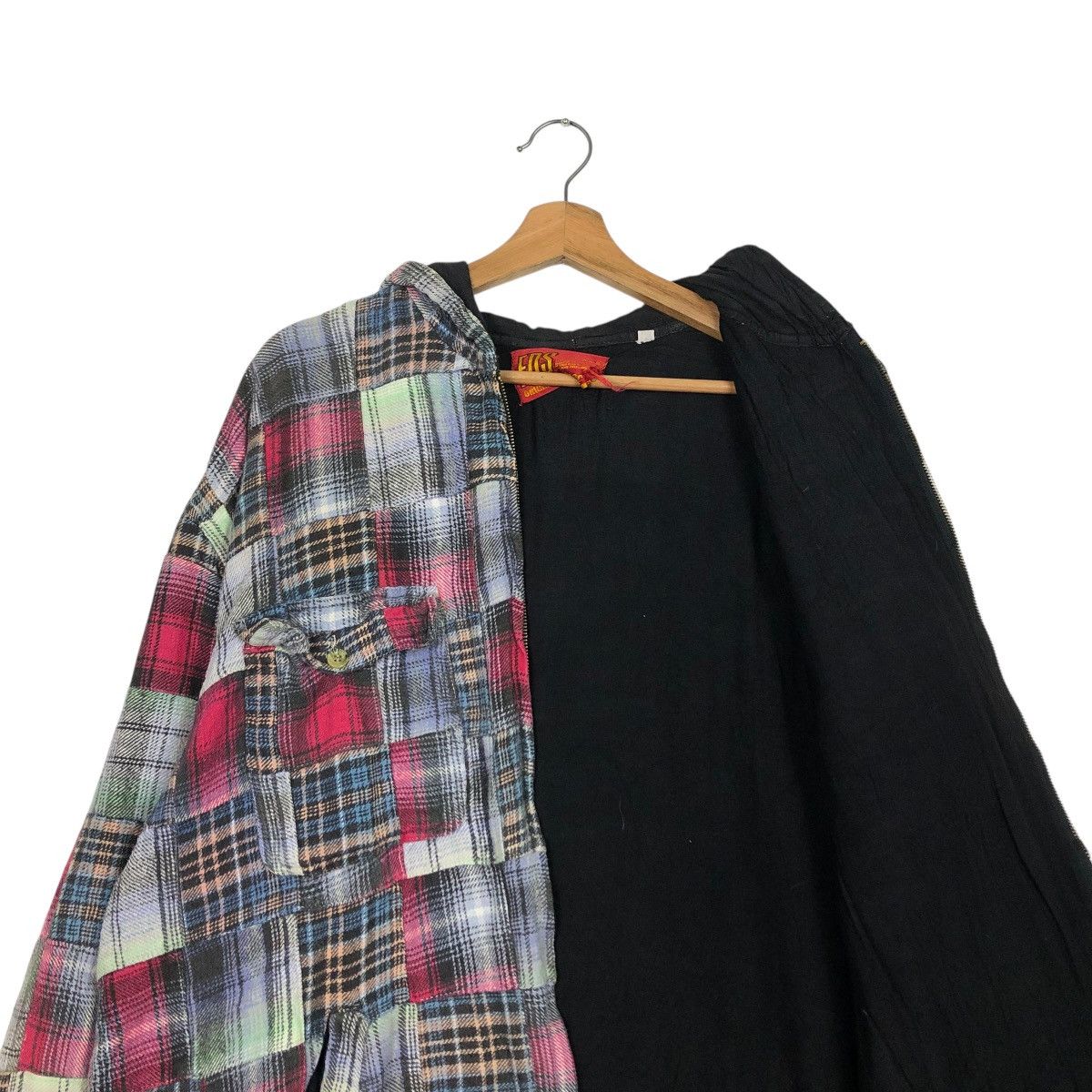 Japanese Brand 🔥VINTAGE BOMBER JACKET PATCHWORK DESIGN FDS ISSEY MIYAKE Size US M / EU 48-50 / 2 - 15 Thumbnail