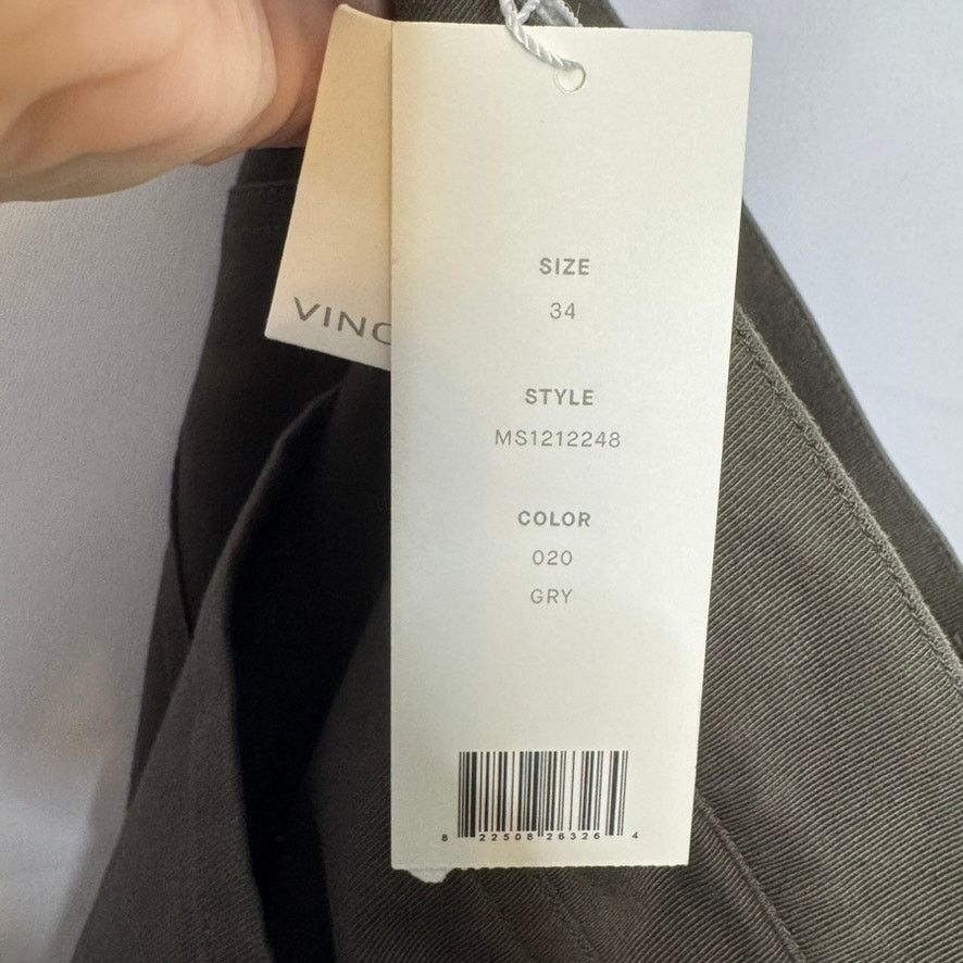 Vince Vince Stretch Twill 5-Pocket Slim Straight 34 Charcoal Gray Size US 34 / EU 50 - 4 Thumbnail