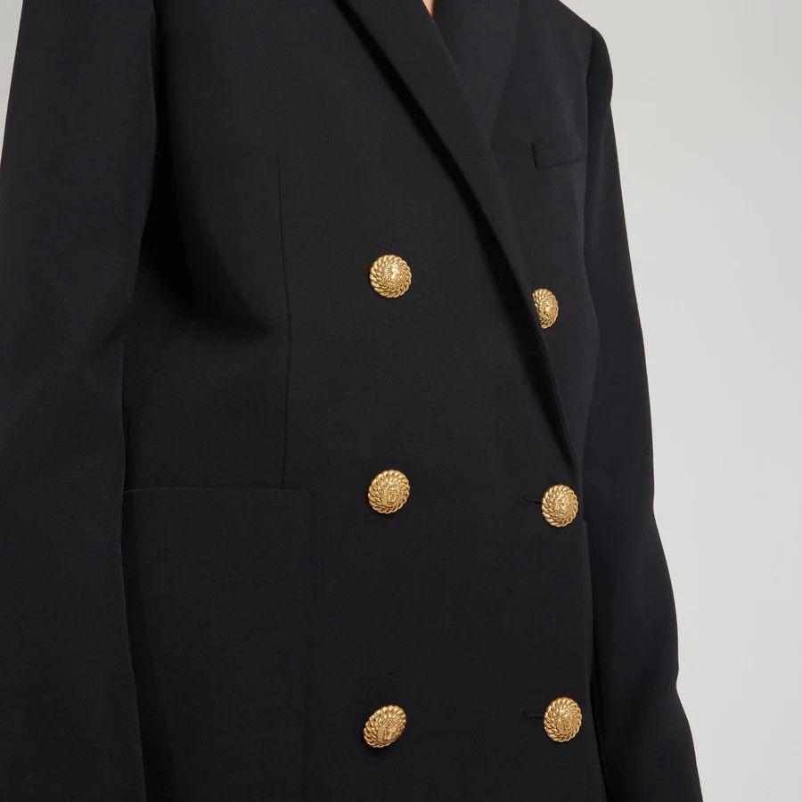 Balmain o1y0525 Blazer in Black Size XS / US 0-2 / IT 36-38 - 3 Thumbnail