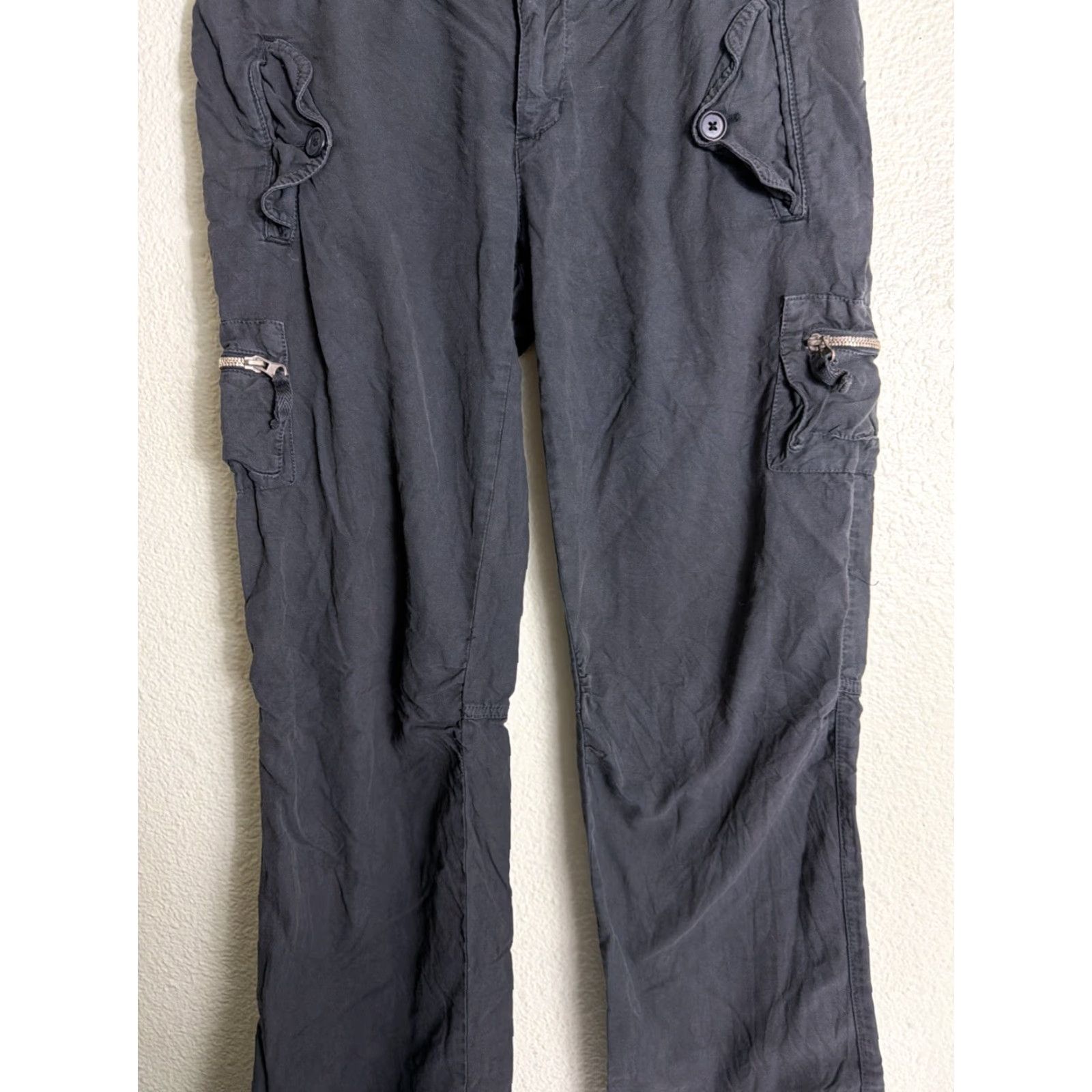 James Perse James Perse Men's Pants Gray Cargo Straight Utility Cotton 30 Regular Size 30 Inseam 34 Mens Size US 30 / EU 46 - 4 Thumbnail