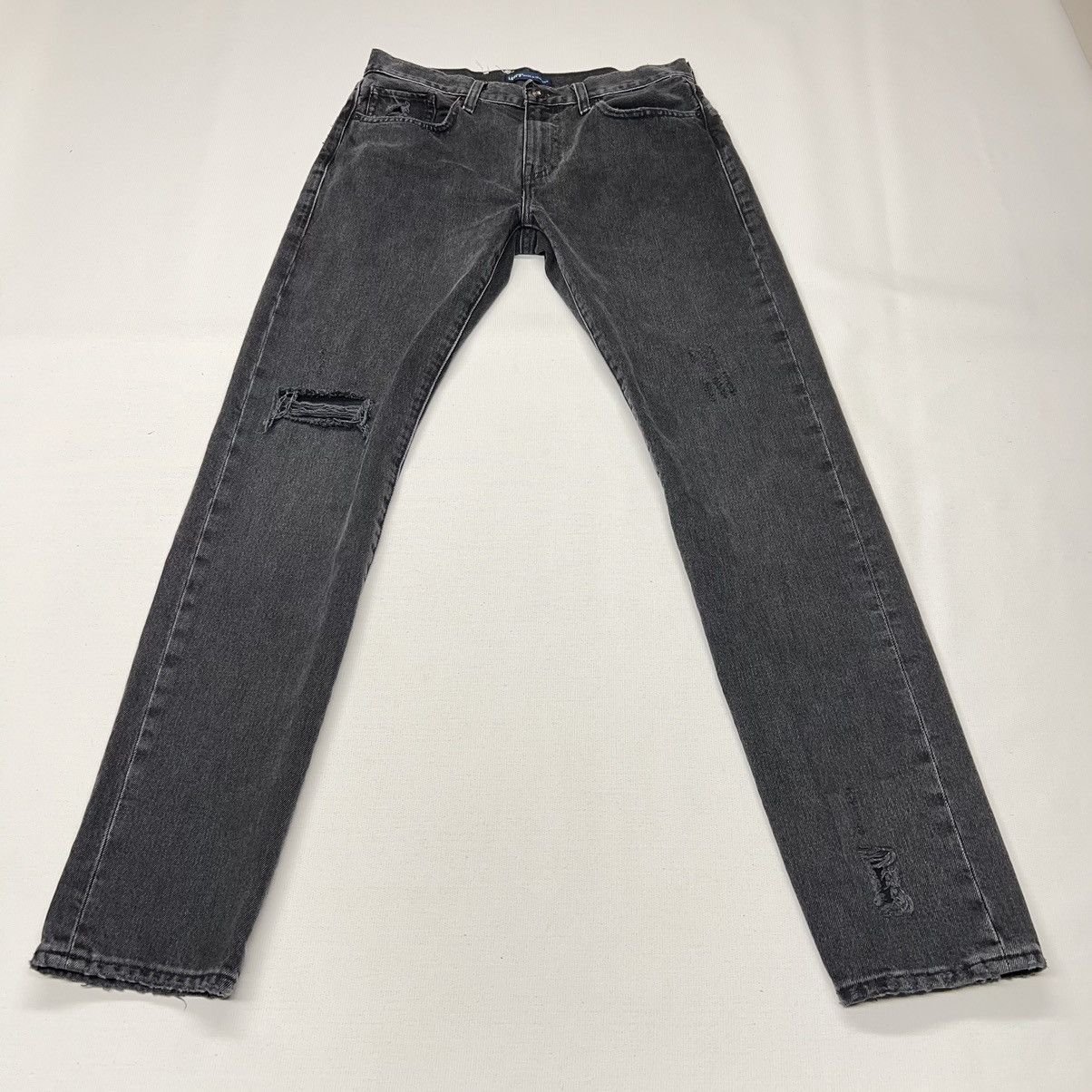 Levi's Levis Jeans Black Made & Crafted 502 Regular Taper Faded Size US 30 / EU 46 - 1 Thumbnail